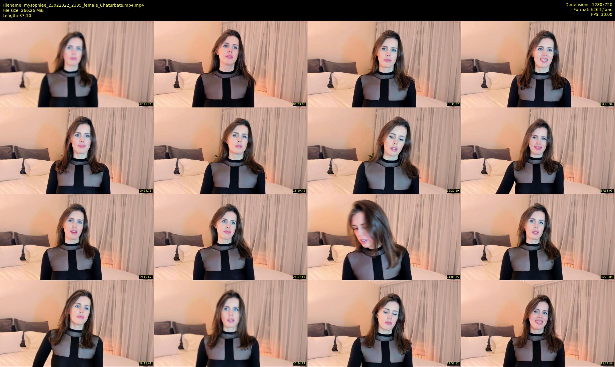 mysophiee — 38 minute Chaturbate female cam show recording, 720p, Feb 23, 2022