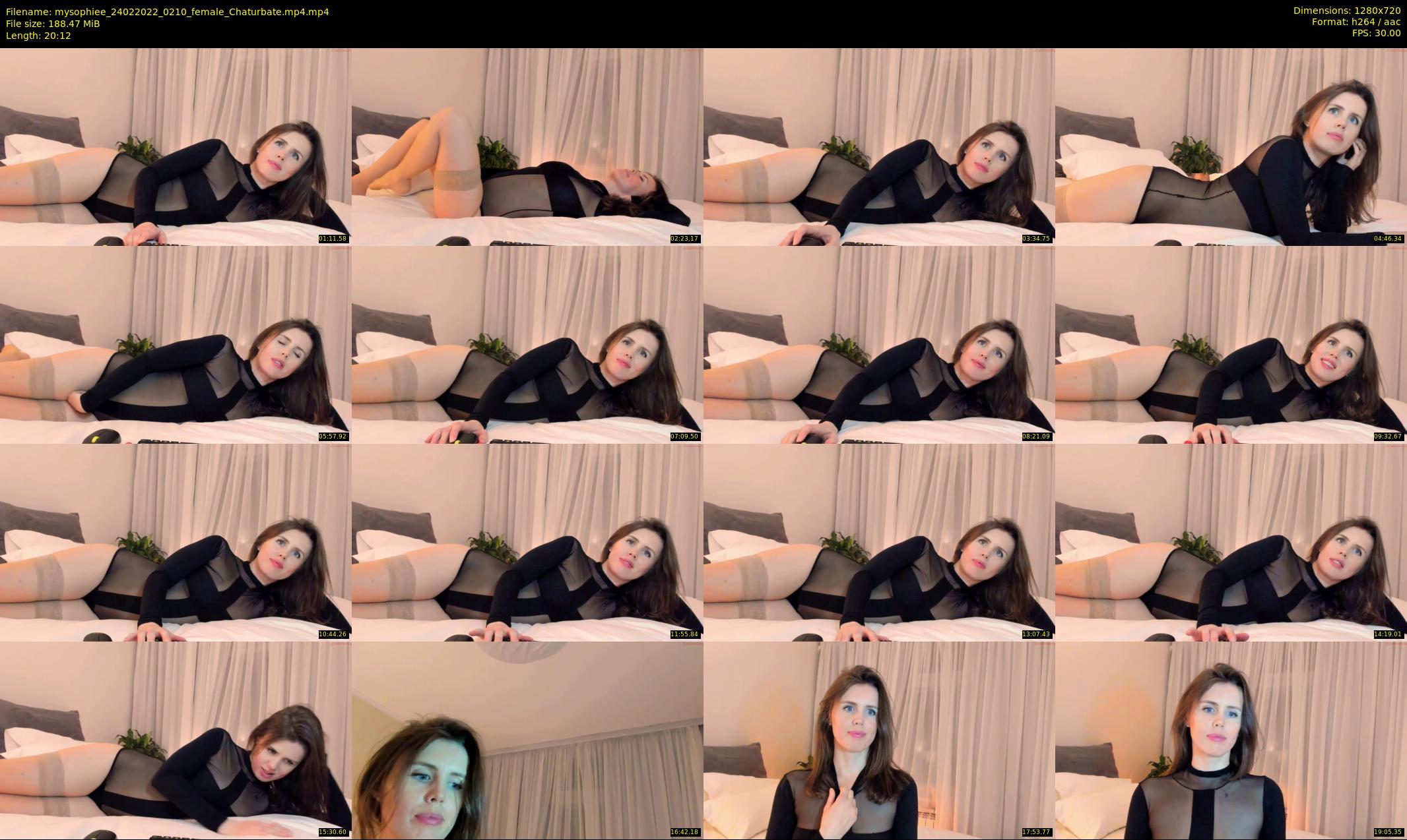mysophiee — 21 minute Chaturbate female cam show recording, 720p, Feb 24, 2022
