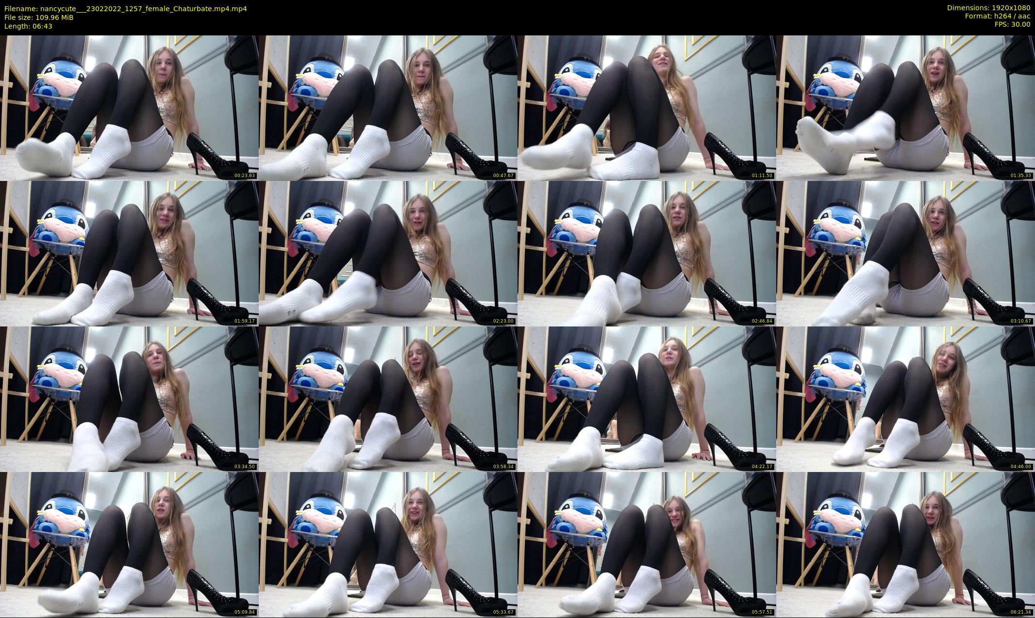 nancycute__ — 7 minute Chaturbate female cam show recording, 1080p, Feb 23, 2022