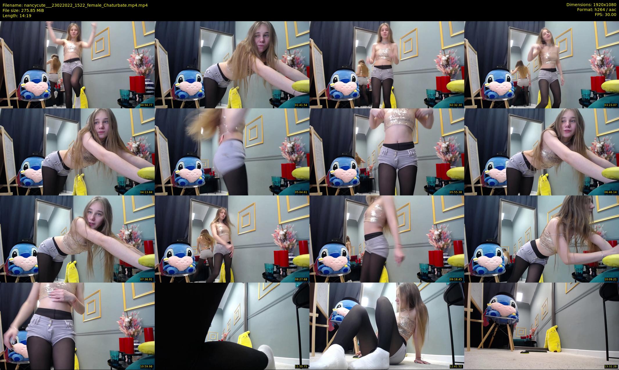 nancycute__ — 15 minute Chaturbate female cam show recording, 1080p, Feb 23, 2022