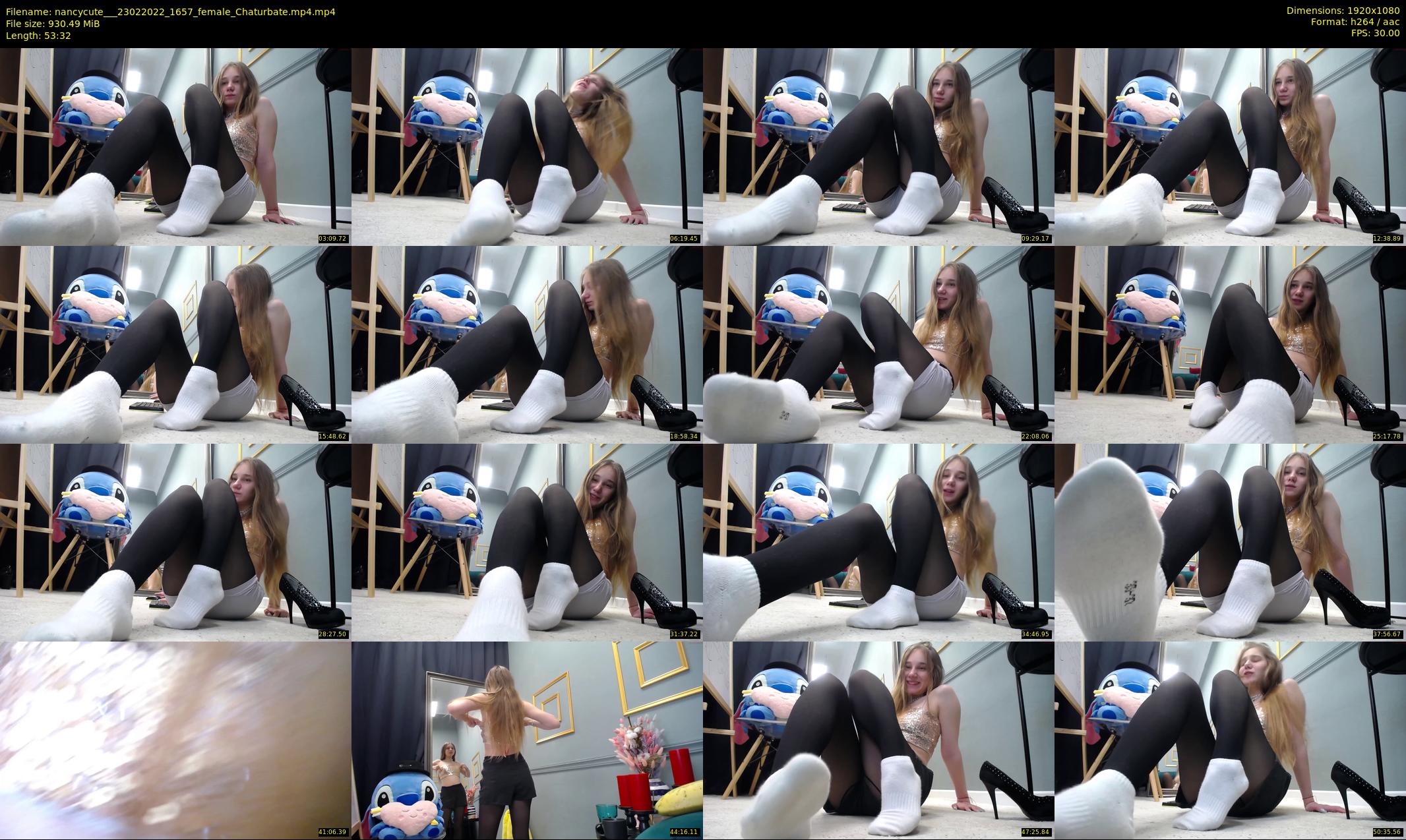 nancycute__ — 54 minute Chaturbate female cam show recording, 1080p, Feb 23, 2022