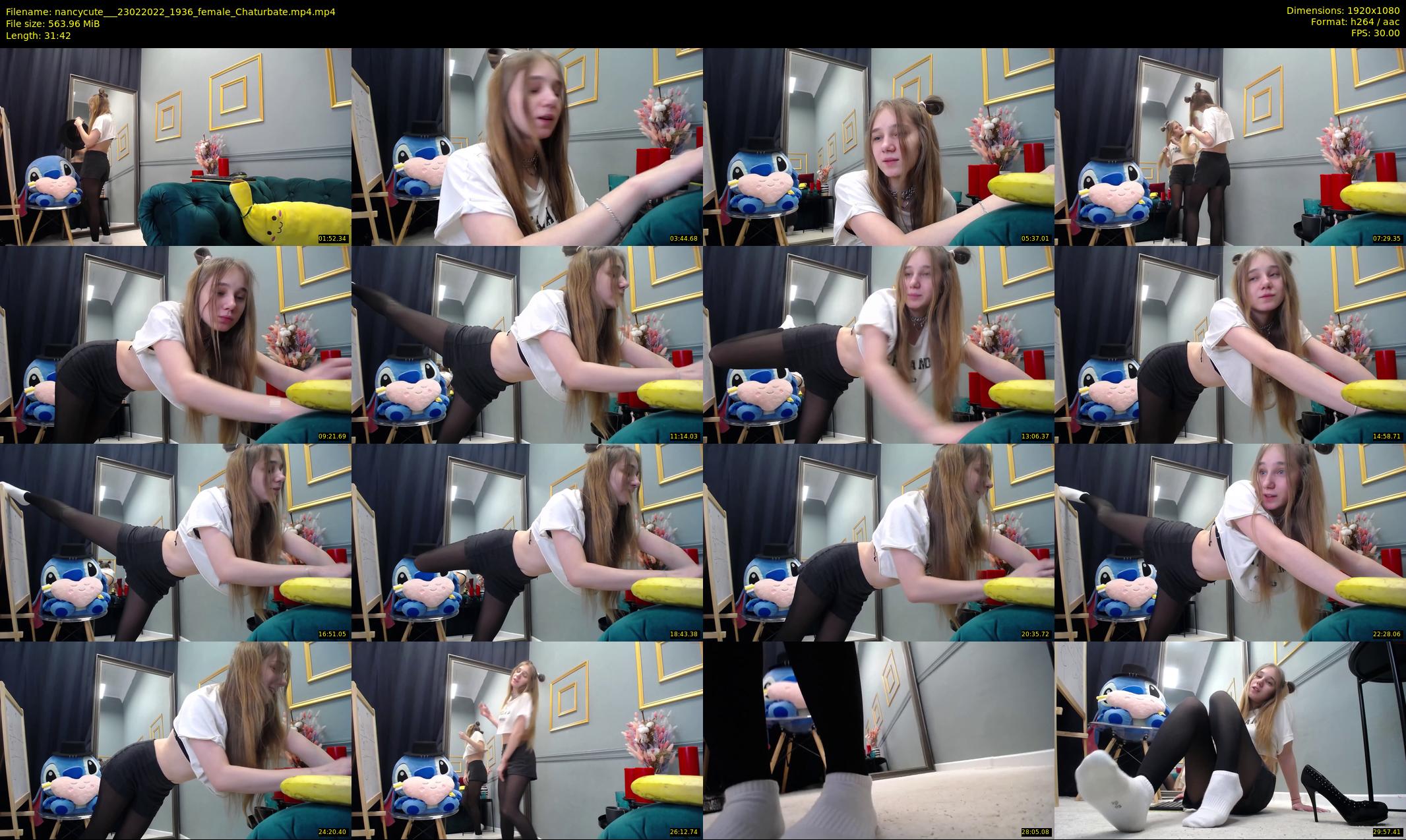 nancycute__ — 32 minute Chaturbate female cam show recording, 1080p, Feb 23, 2022