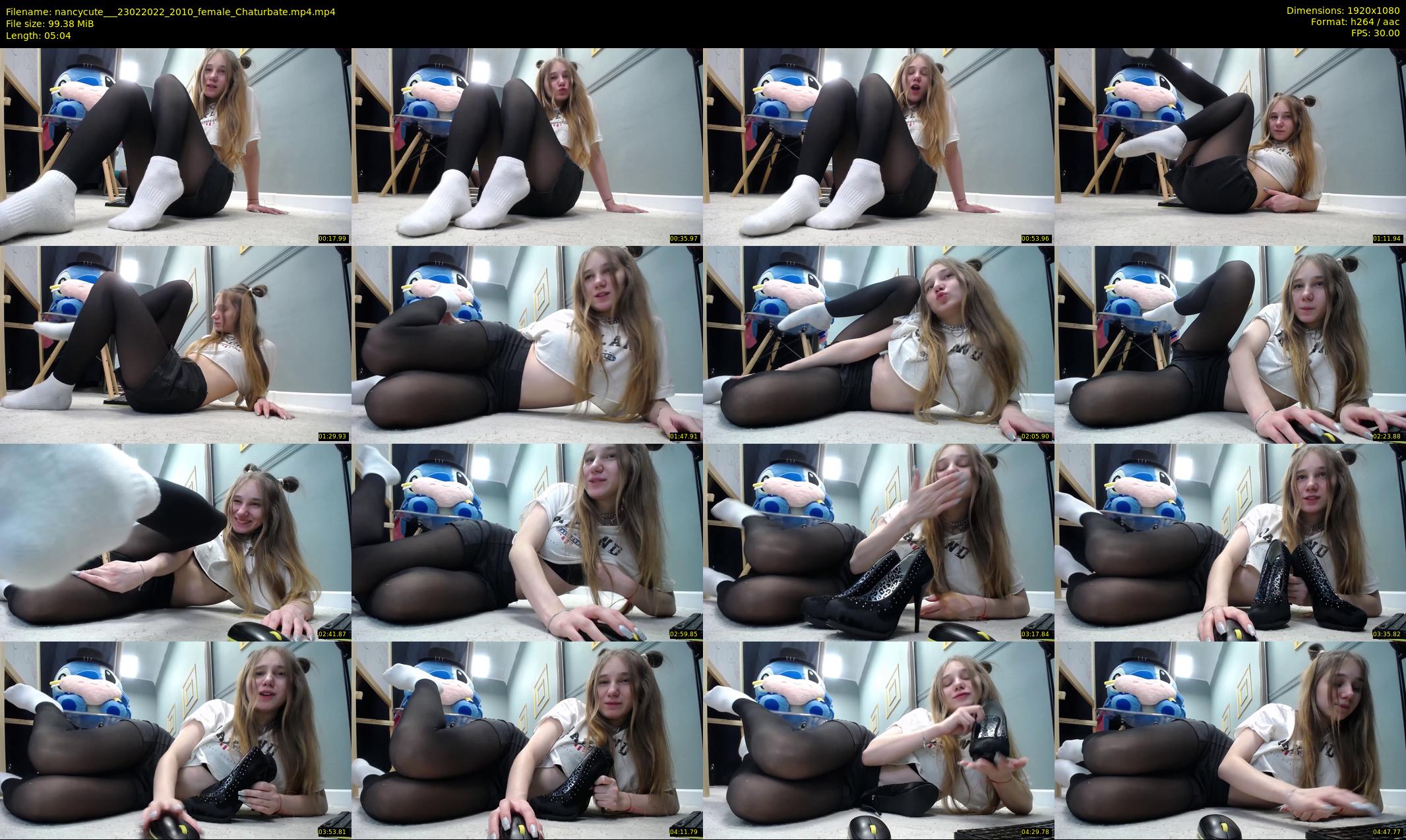 nancycute__ — 6 minute Chaturbate female cam show recording, 1080p, Feb 23, 2022