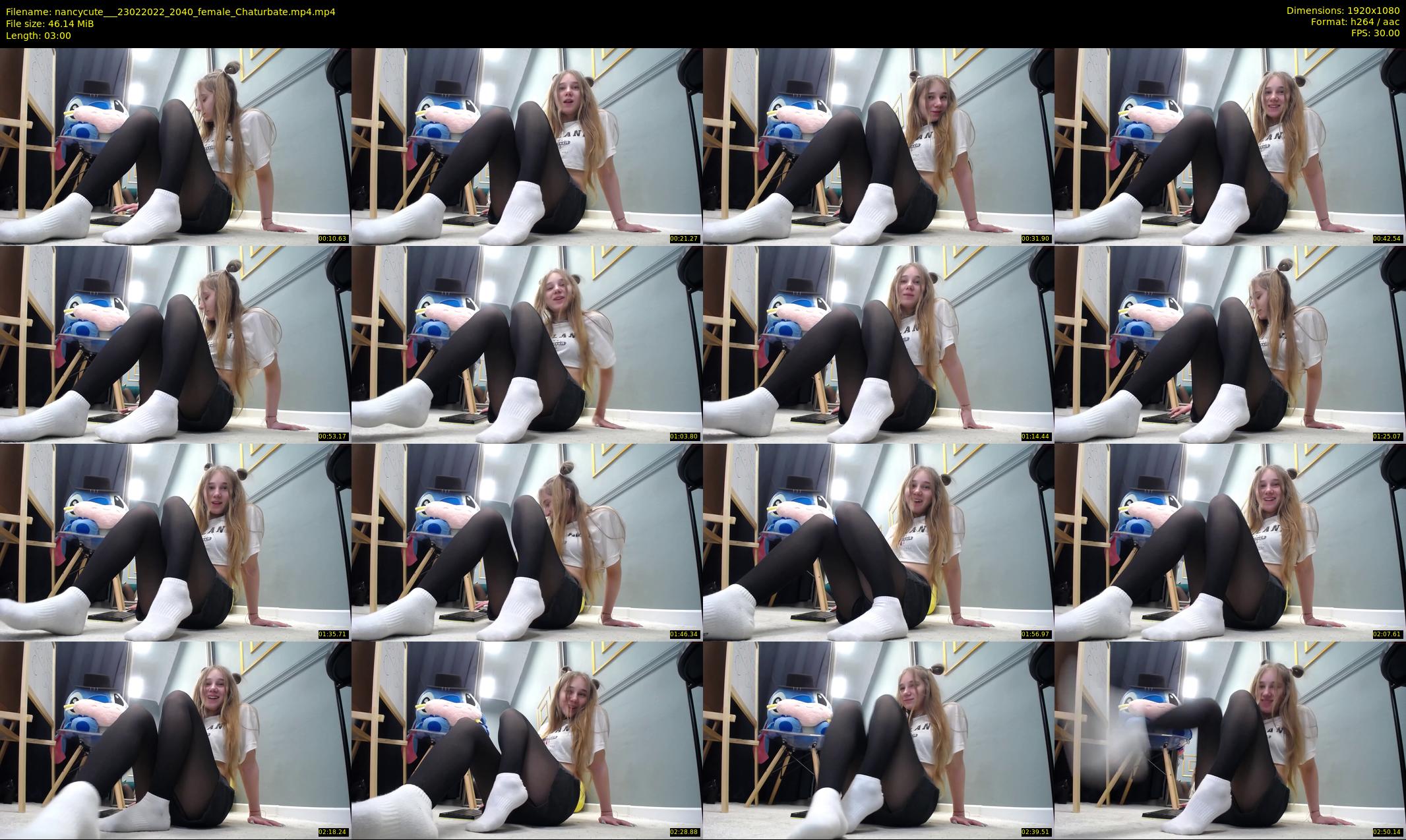 nancycute__ — 3 minute Chaturbate female cam show recording, 1080p, Feb 23, 2022