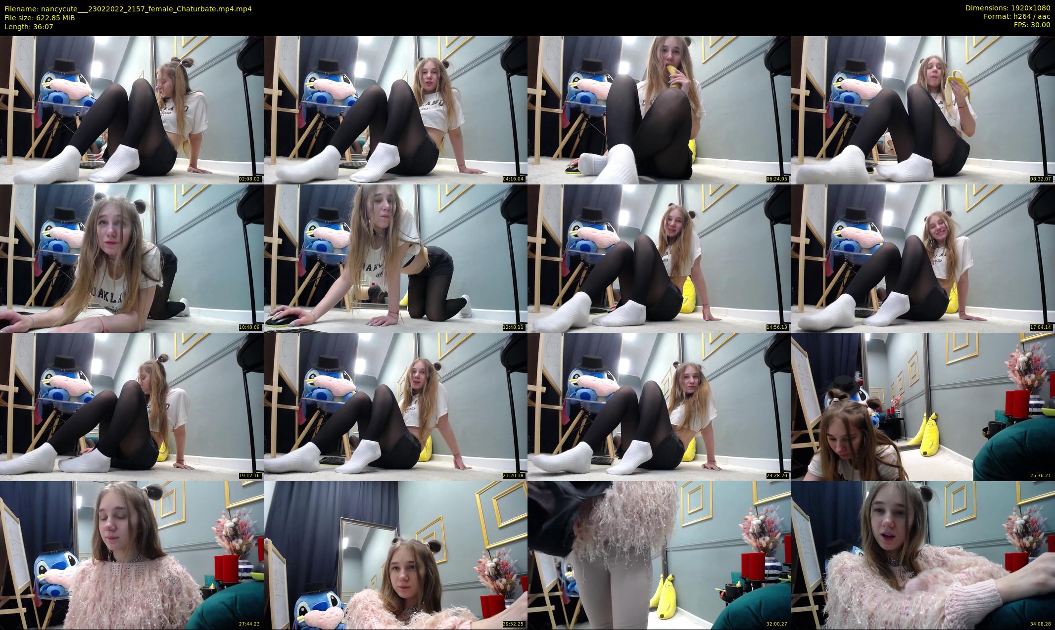 nancycute__ — 37 minute Chaturbate female cam show recording, 1080p, Feb 23, 2022