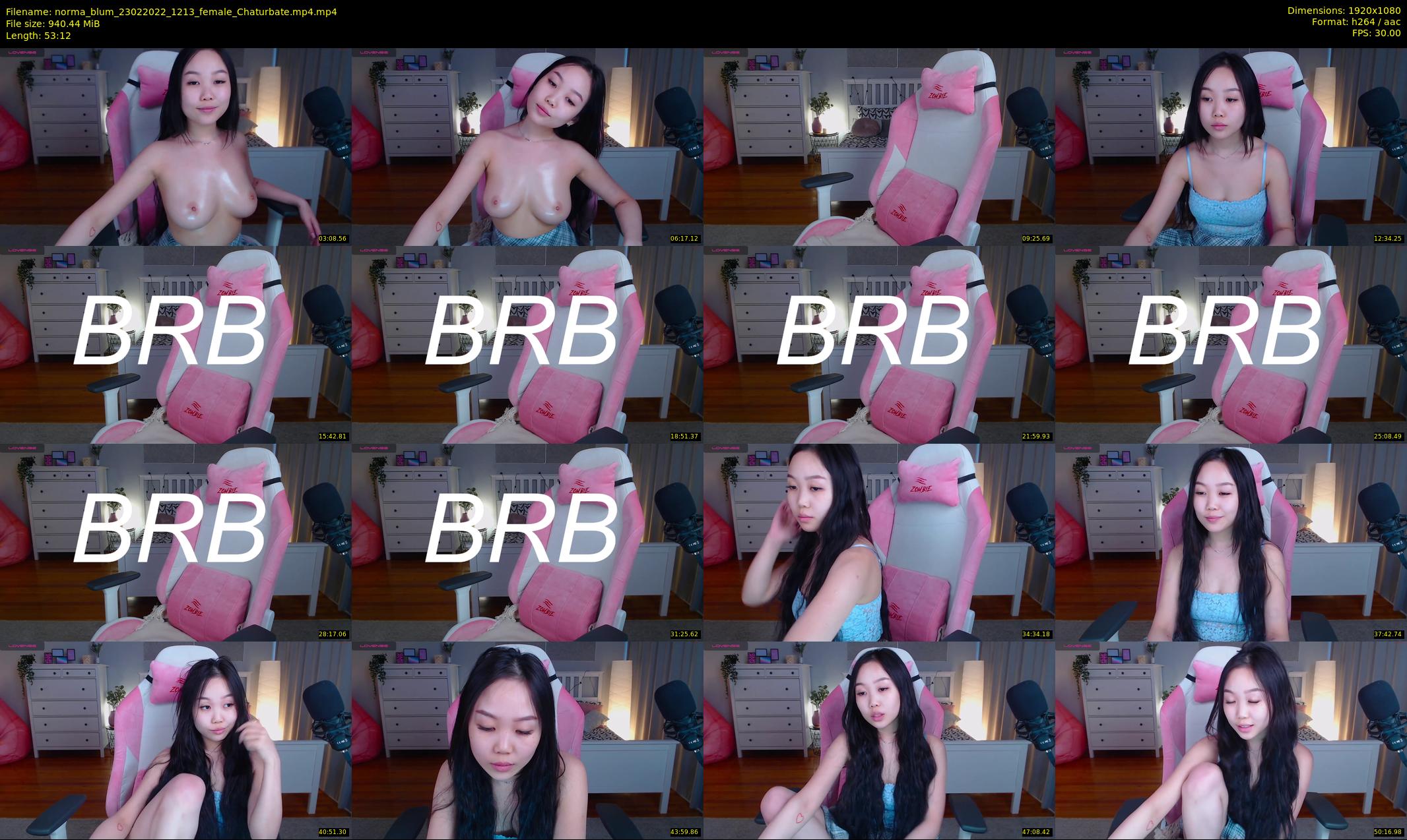 norma_blum — 54 minute Chaturbate female cam show recording, 1080p, Feb 23, 2022