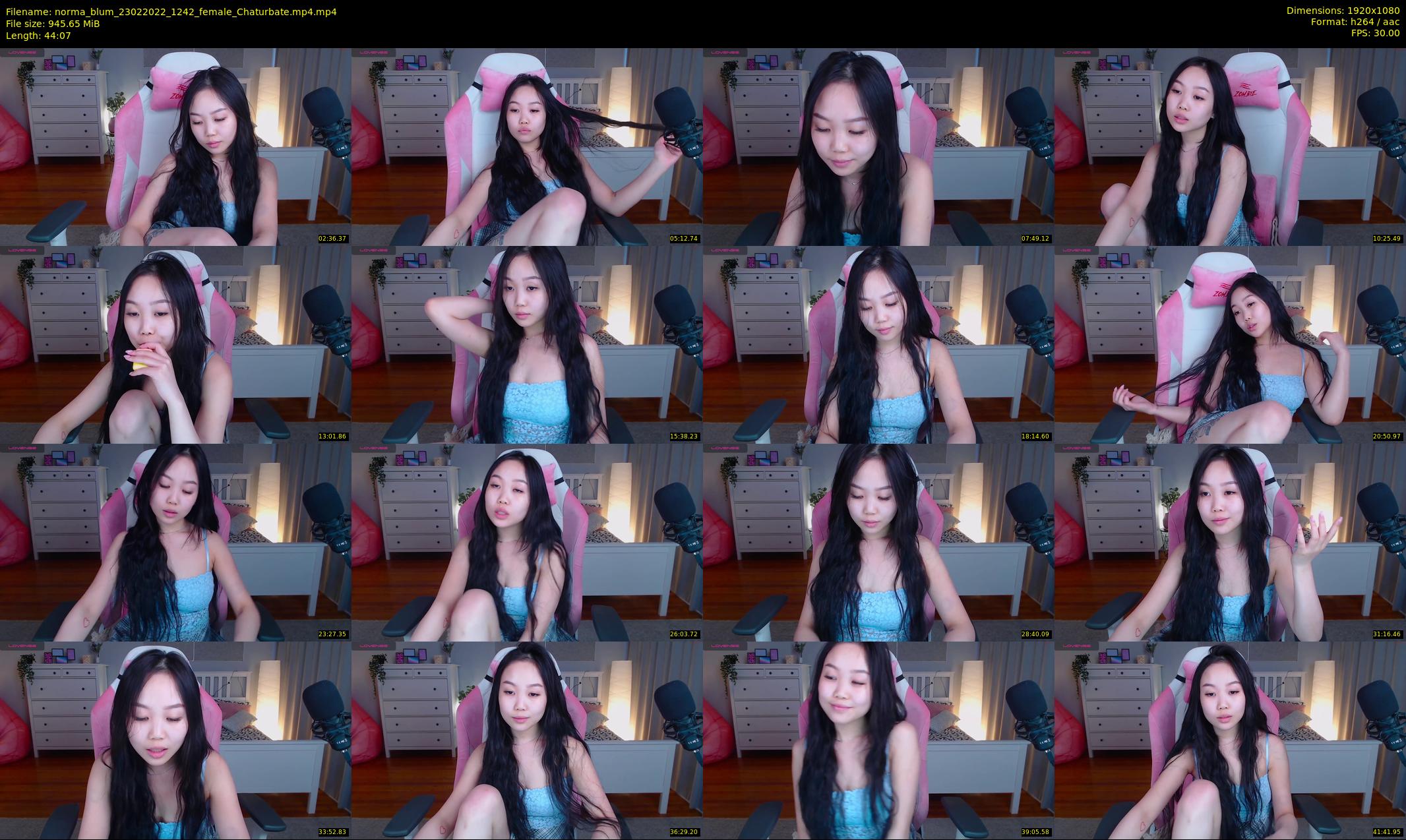 norma_blum — 45 minute Chaturbate female cam show recording, 1080p, Feb 23, 2022