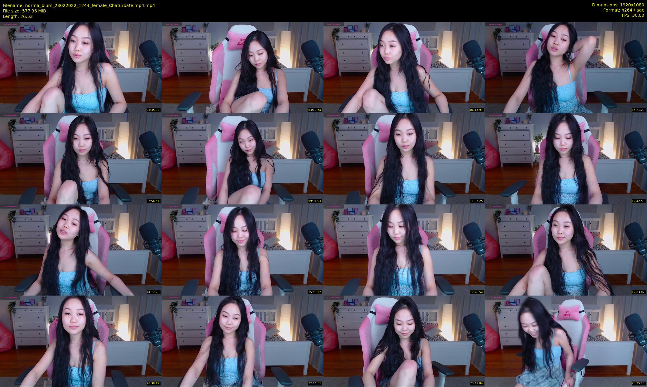 norma_blum — 27 minute Chaturbate female cam show recording, 1080p, Feb 23, 2022