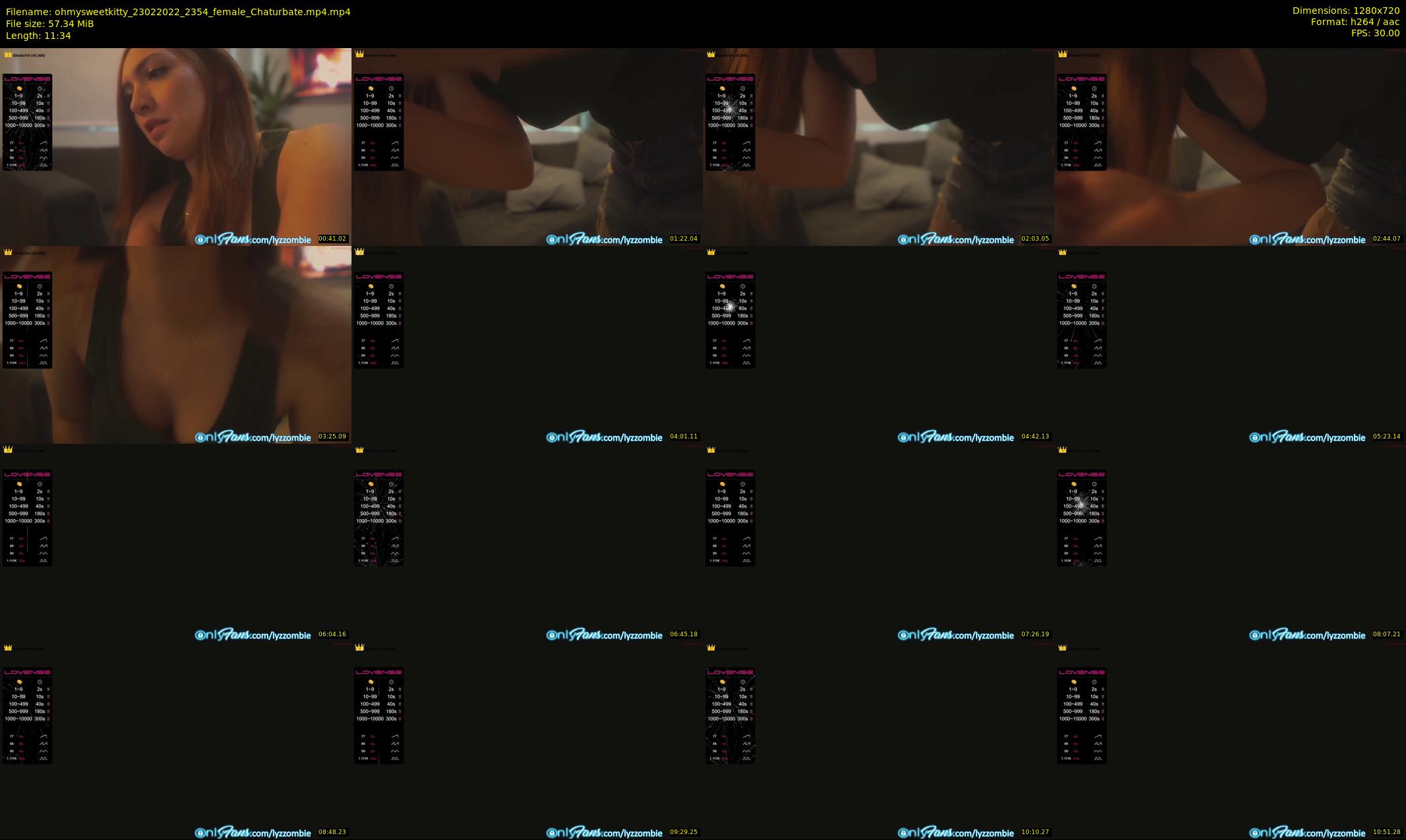 ohmysweetkitty — 12 minute Chaturbate female cam show recording, 720p, Feb 23, 2022