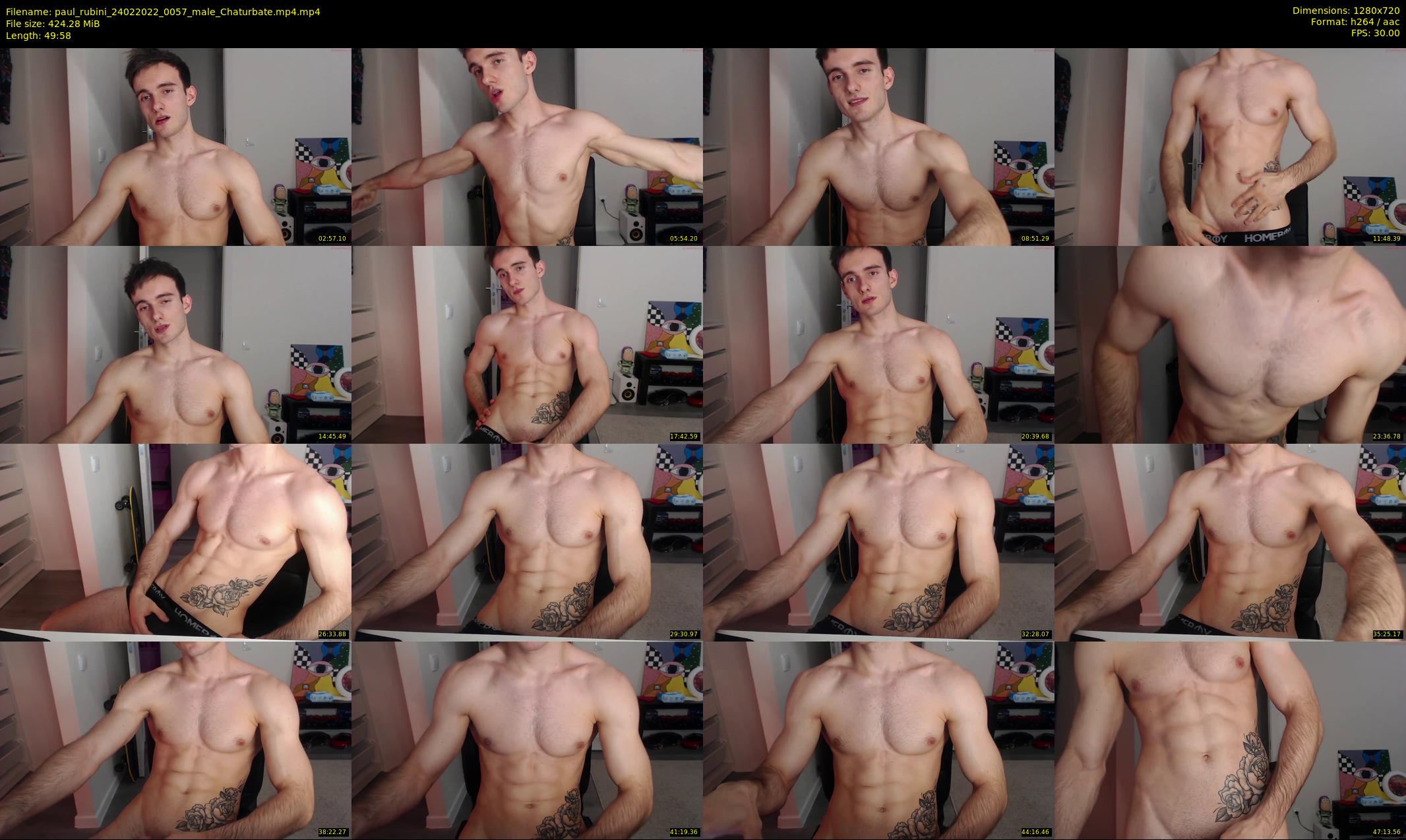paul_rubini — 50 minute Chaturbate male cam show recording, 720p, Feb 24, 2022