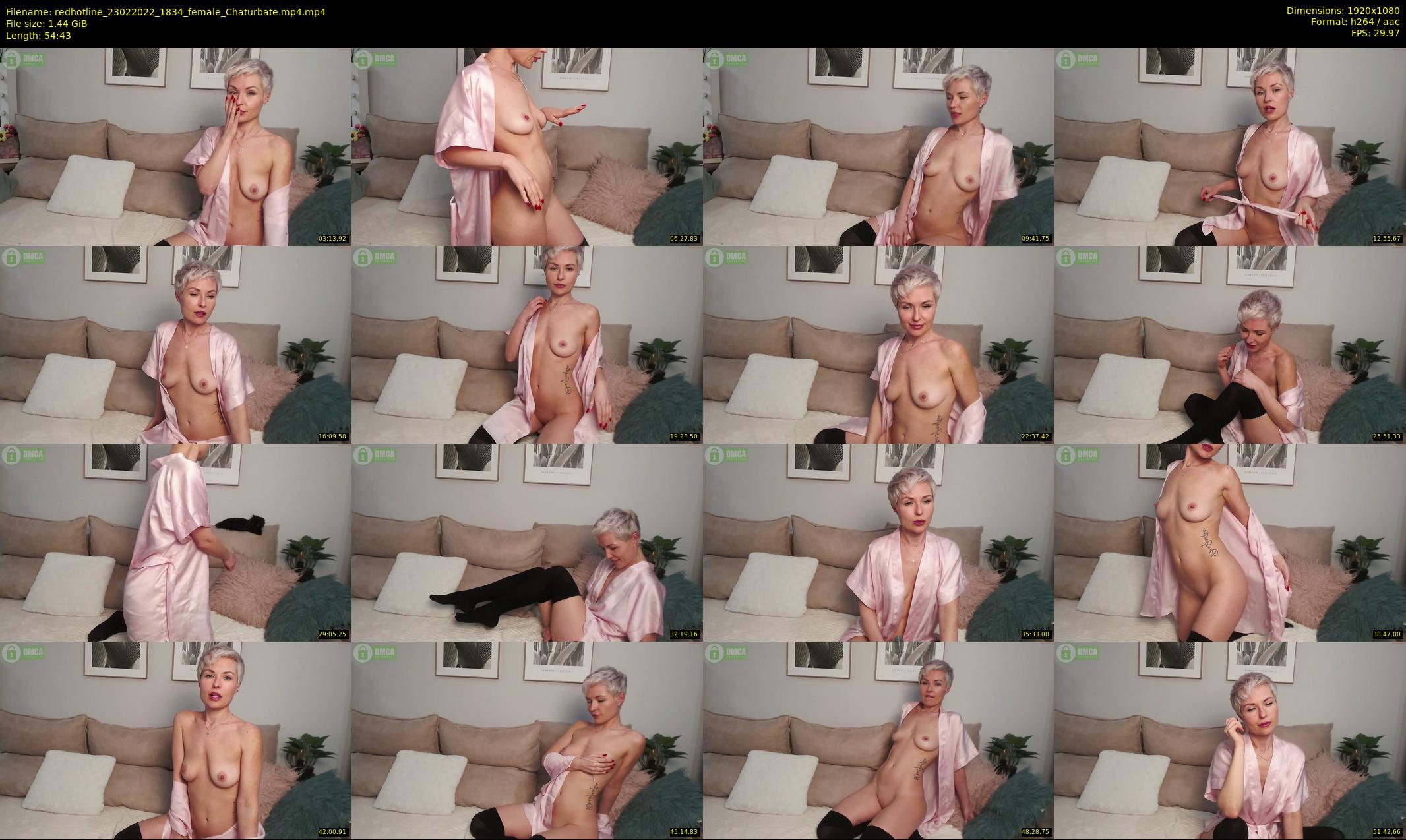 redhotline — 55 minute Chaturbate female cam show recording, 1080p, Feb 23, 2022