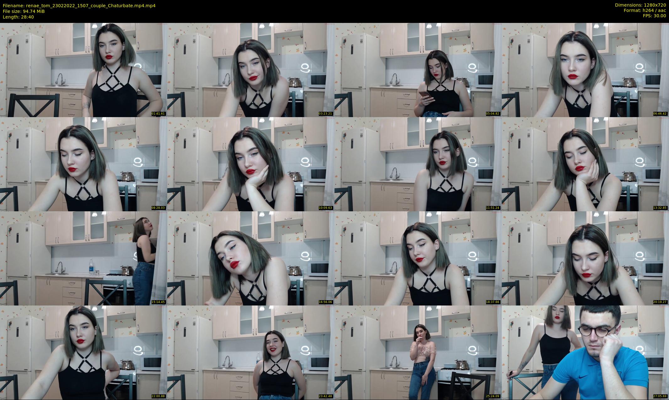 renae_tom — 29 minute Chaturbate couple cam show recording, 720p, Feb 23, 2022