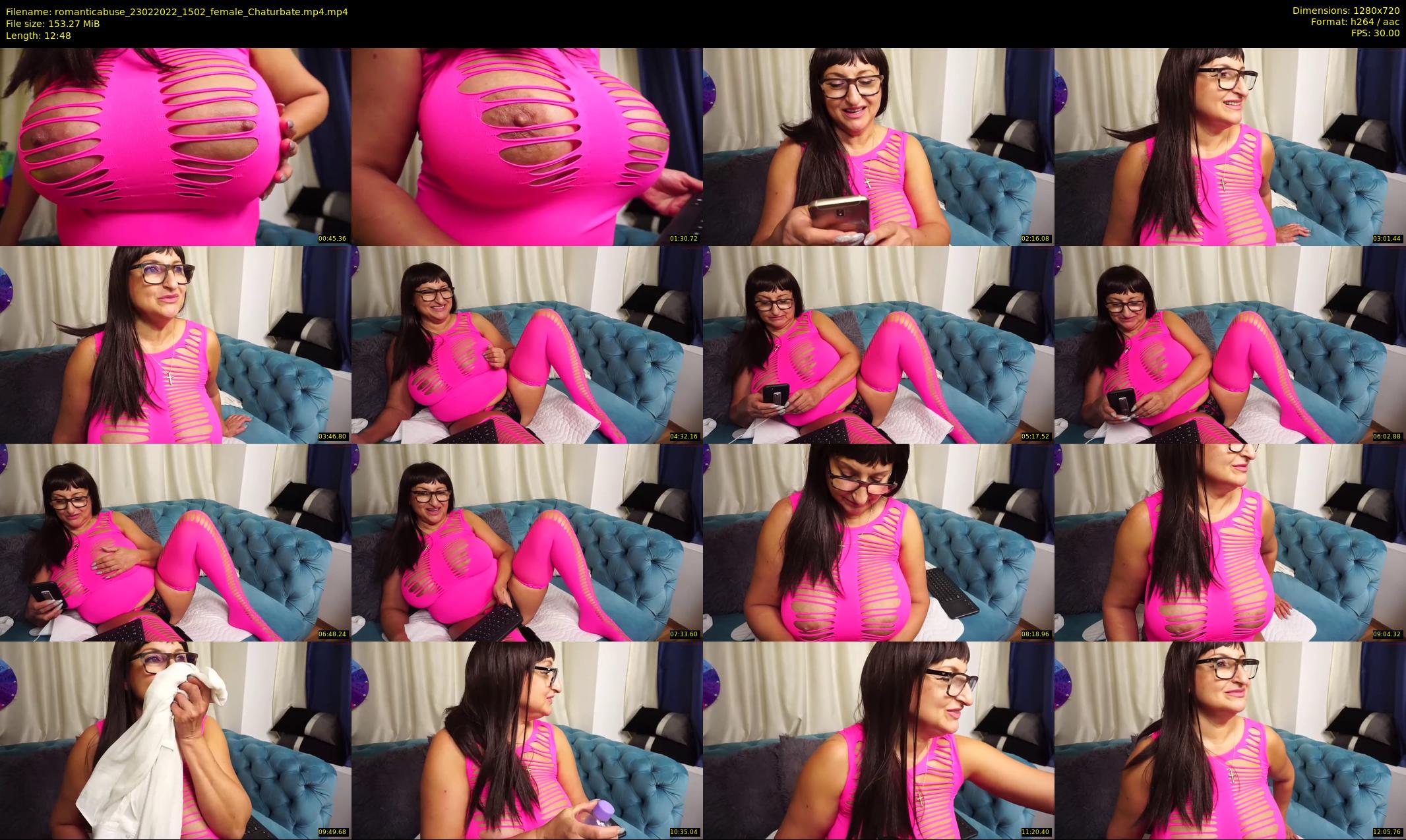 romanticabuse — 13 minute Chaturbate female cam show recording, 720p, Feb 23, 2022