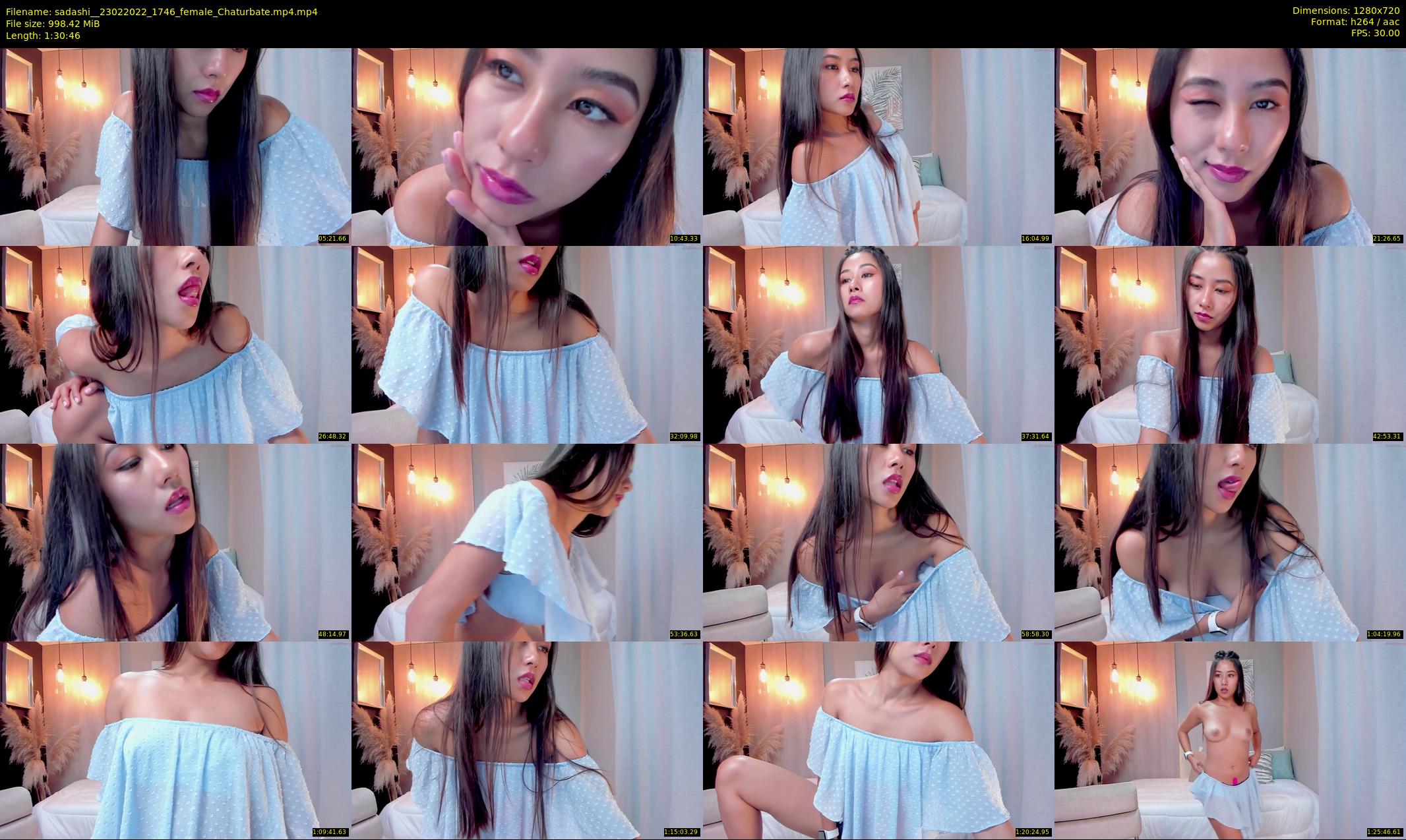 sadashi_ — 91 minute Chaturbate female cam show recording, 720p, Feb 23, 2022