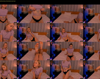 sanymorgan — 55 minute Chaturbate couple cam show recording, 1080p, Feb 23, 2022