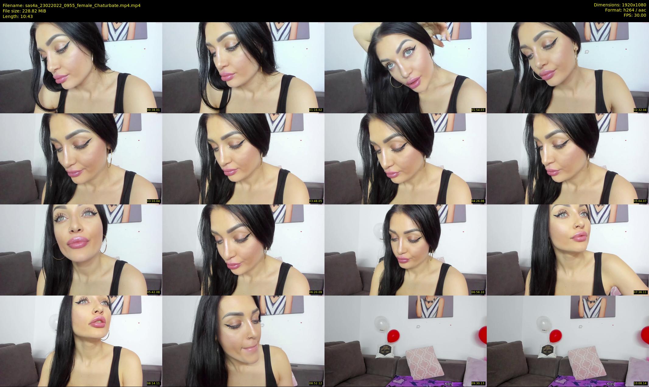 sas4a — 11 minute Chaturbate female cam show recording, 1080p, Feb 23, 2022
