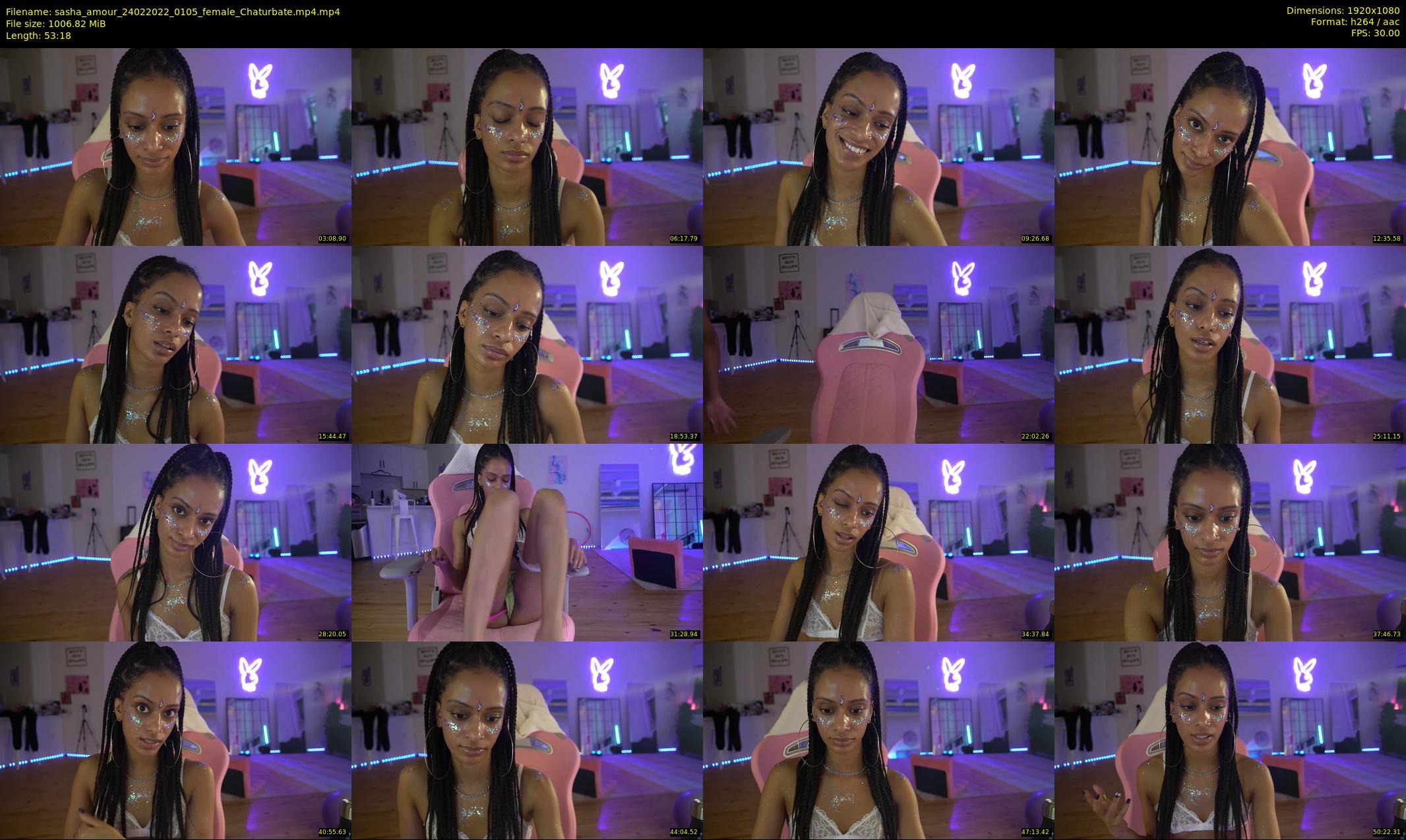 sasha_amour — 54 minute Chaturbate female cam show recording, 1080p, Feb 24, 2022