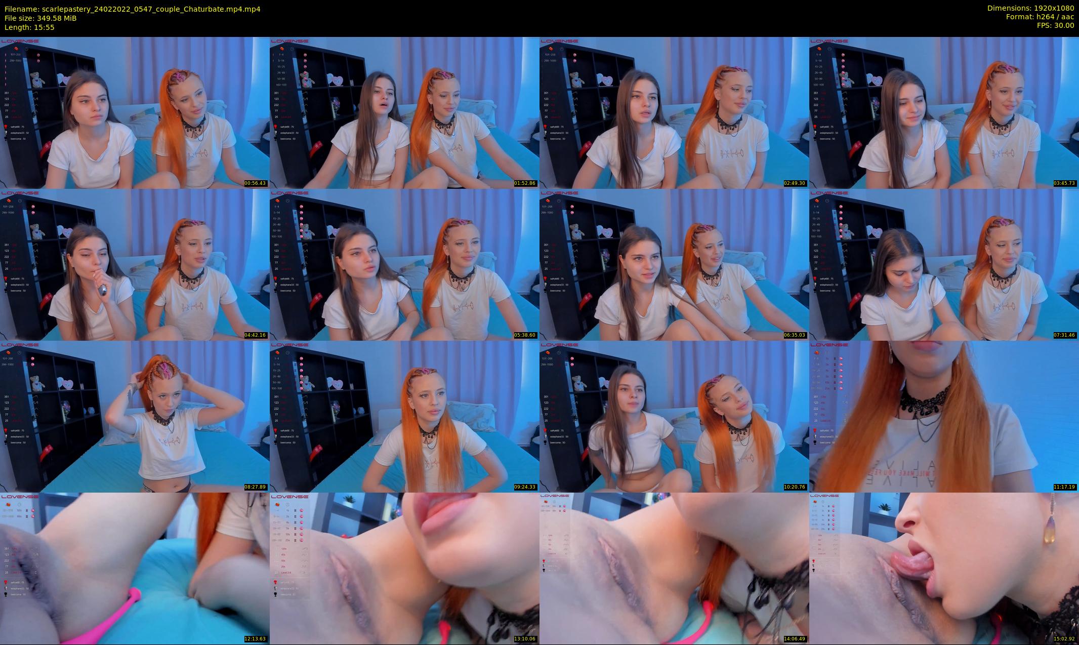scarlepastery — 16 minute Chaturbate couple cam show recording, 1080p, Feb 24, 2022