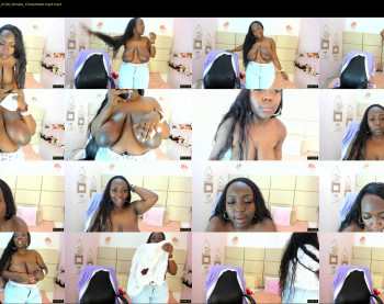 selene_ebony — 18 minute Chaturbate female cam show recording, 1080p, Feb 24, 2022