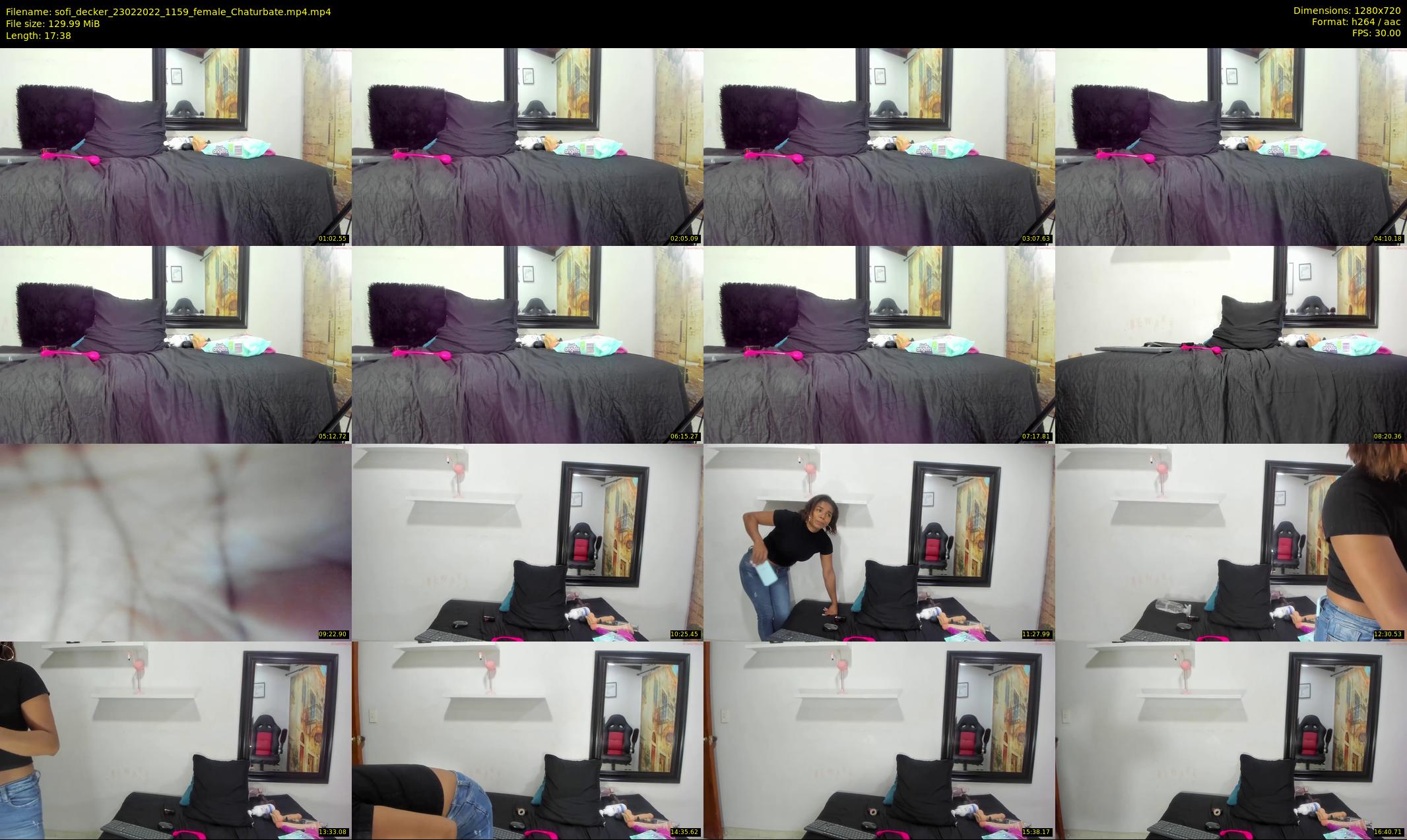 sofi_decker — 18 minute Chaturbate female cam show recording, 720p, Feb 23, 2022