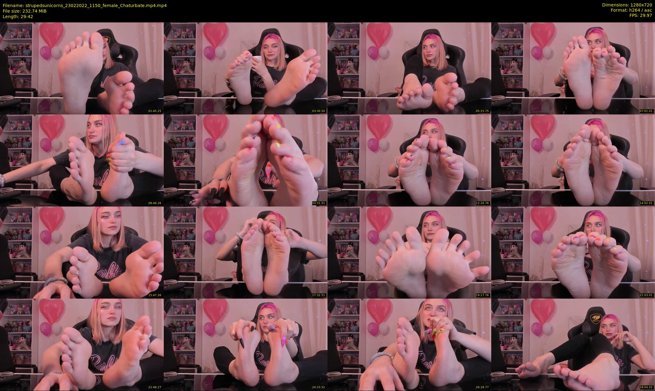 strupedsunicorns — 30 minute Chaturbate couple cam show recording, 720p, Feb 23, 2022