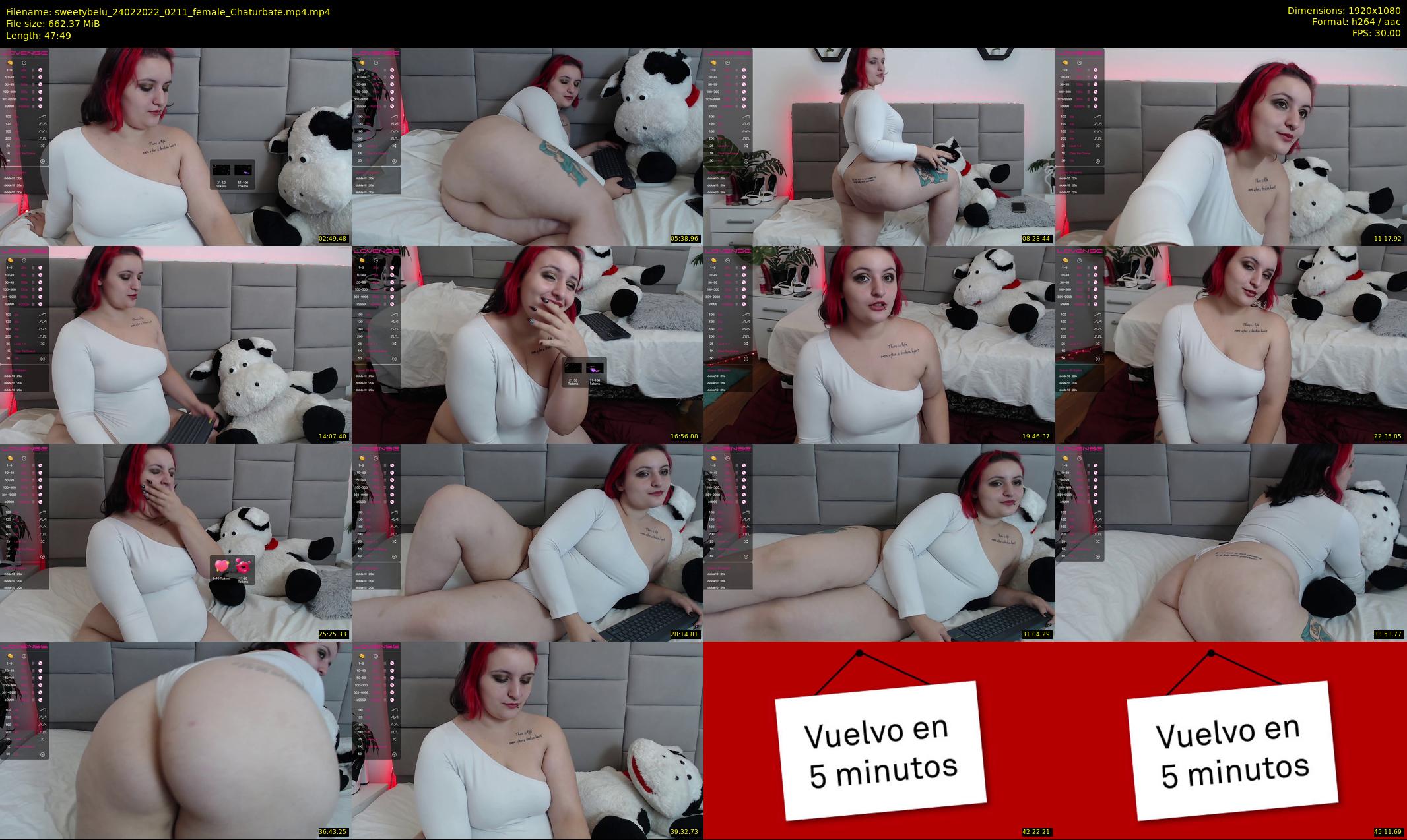 sweetybelu — 48 minute Chaturbate female cam show recording, 1080p, Feb 24, 2022