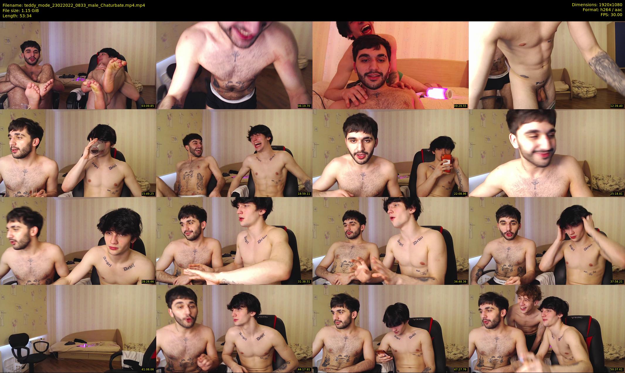 teddy_mode — 54 minute Chaturbate couple cam show recording, 1080p, Feb 23, 2022