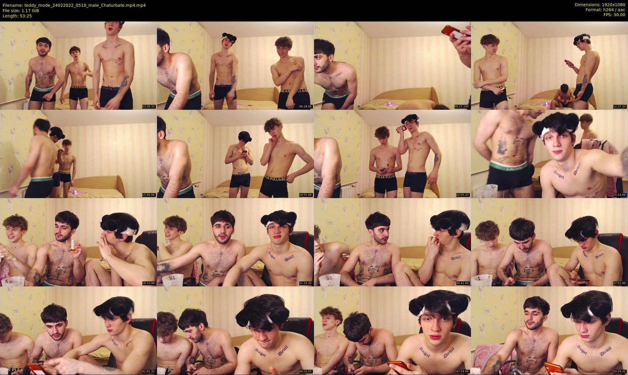 teddy_mode — 54 minute Chaturbate couple cam show recording, 1080p, Feb 24, 2022