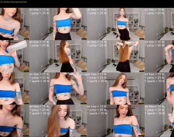 thisisamelia — 106 minute Chaturbate female cam show recording, 720p, Feb 23, 2022