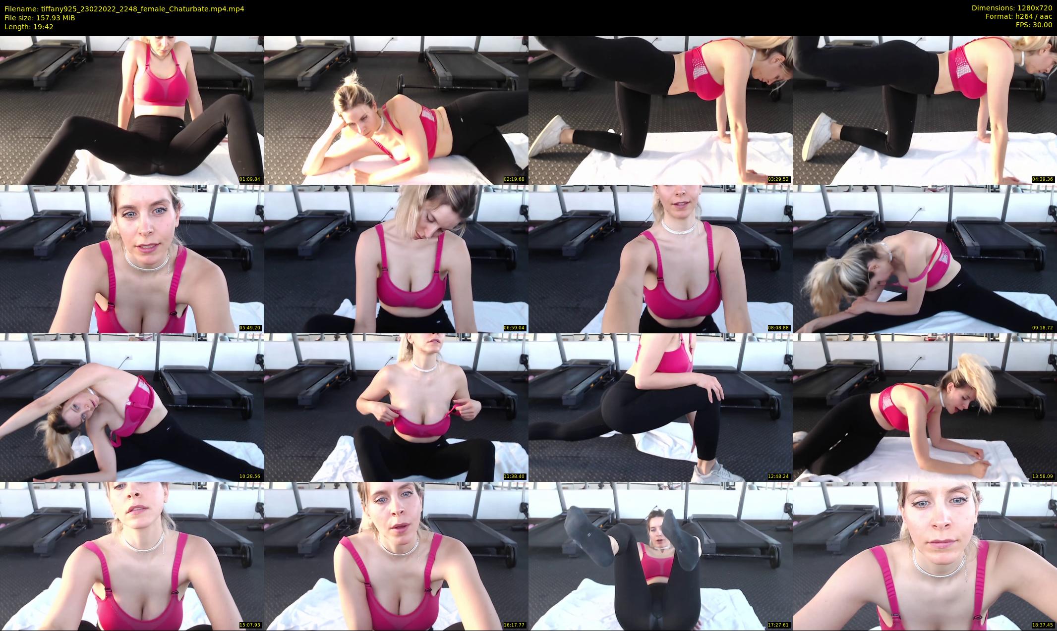 tiffany925 — 20 minute Chaturbate female cam show recording, 720p, Feb 23, 2022