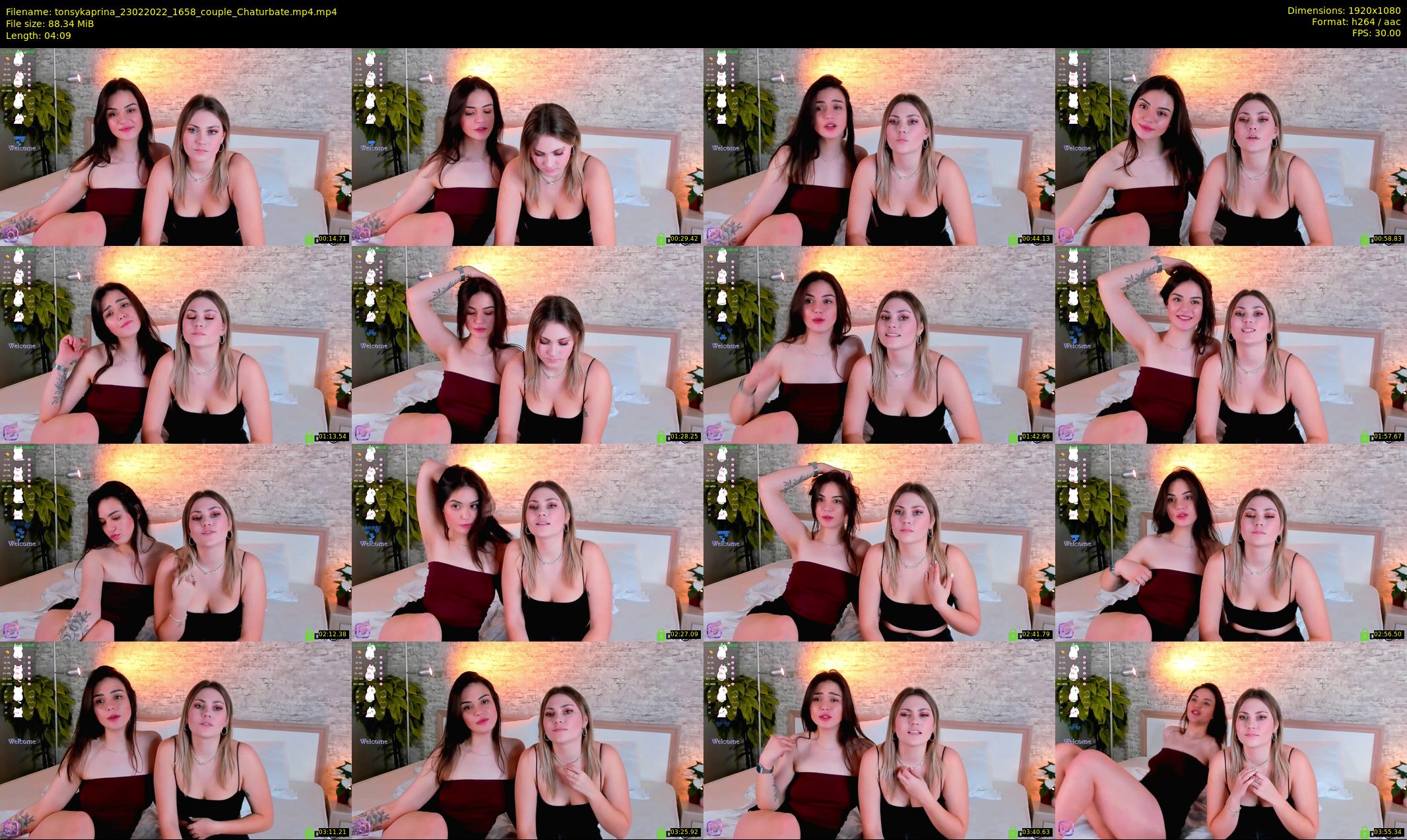 tonsykaprina — 5 minute Chaturbate couple cam show recording, 1080p, Feb 23, 2022