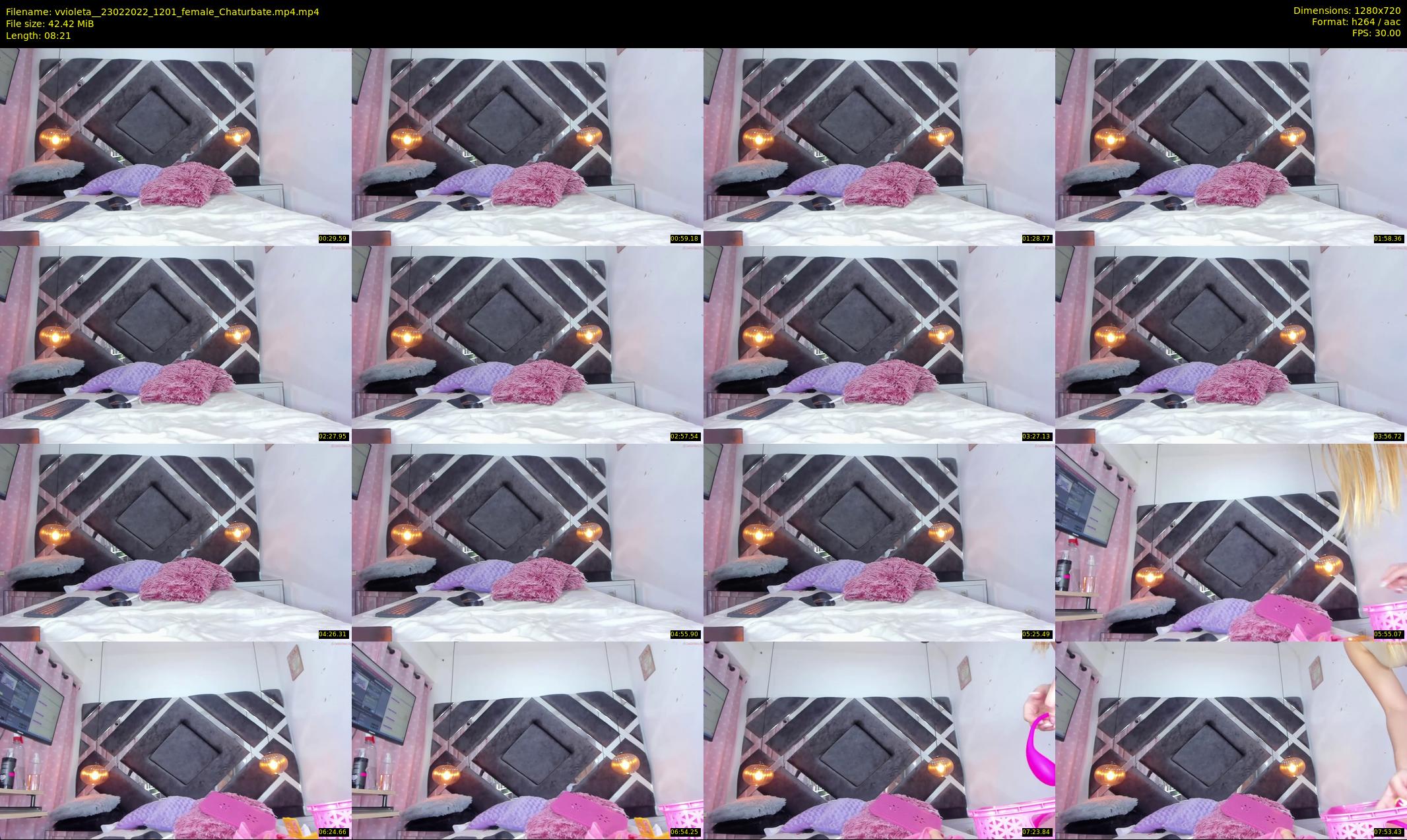 vvioleta_ — 9 minute Chaturbate female cam show recording, 720p, Feb 23, 2022