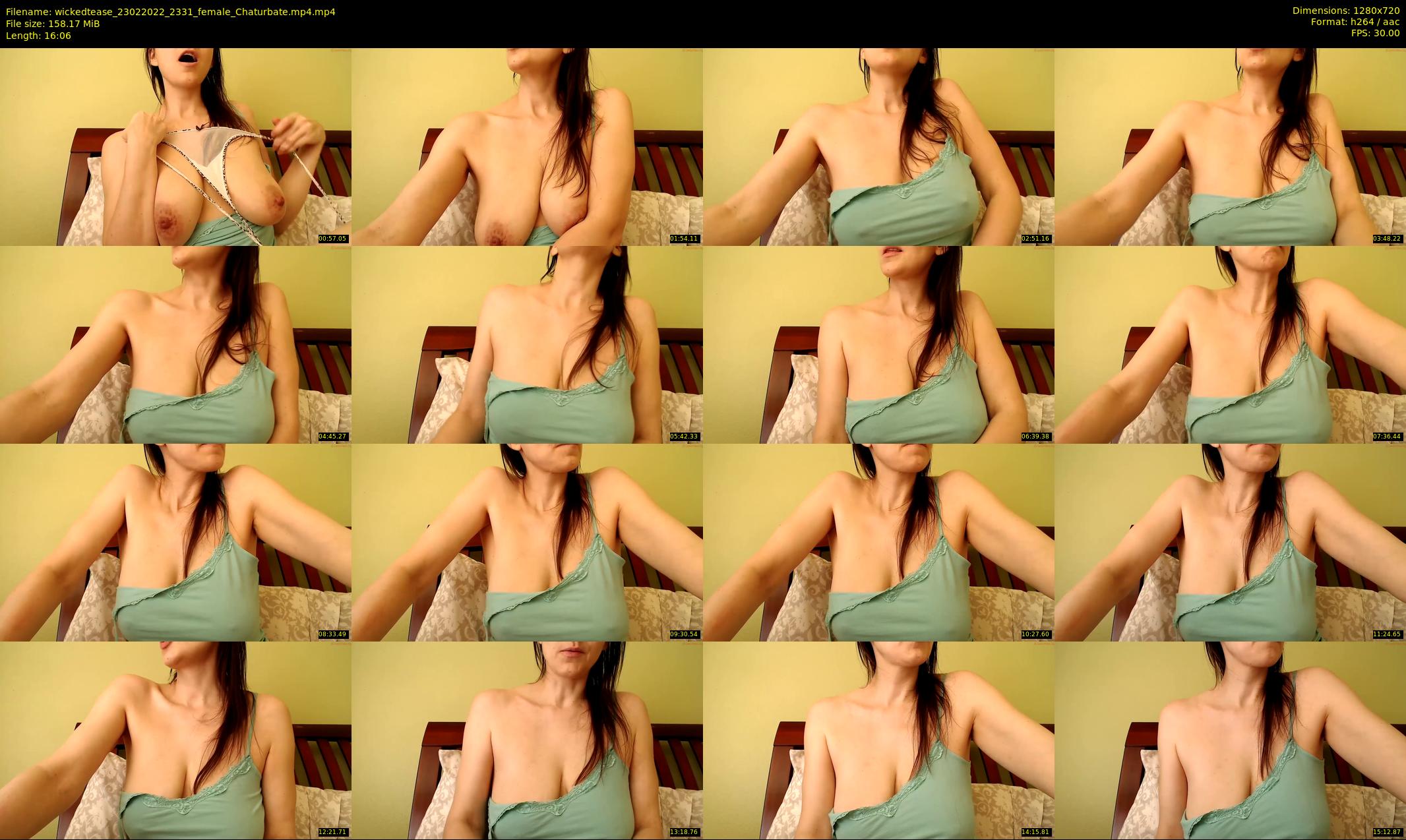 wickedtease — 17 minute Chaturbate female cam show recording, 720p, Feb 23, 2022