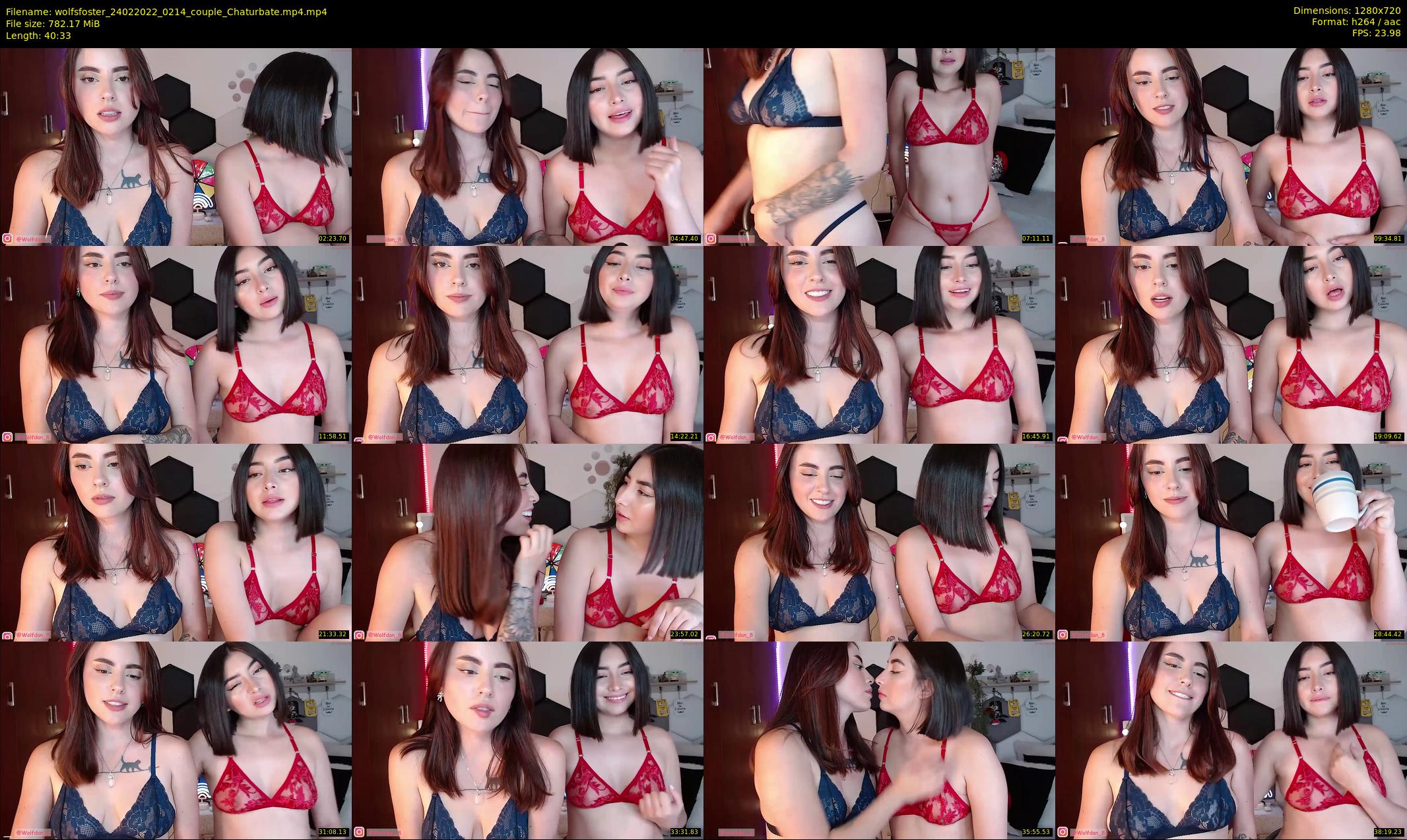 wolfsfoster — 41 minute Chaturbate couple cam show recording, 720p, Feb 24, 2022