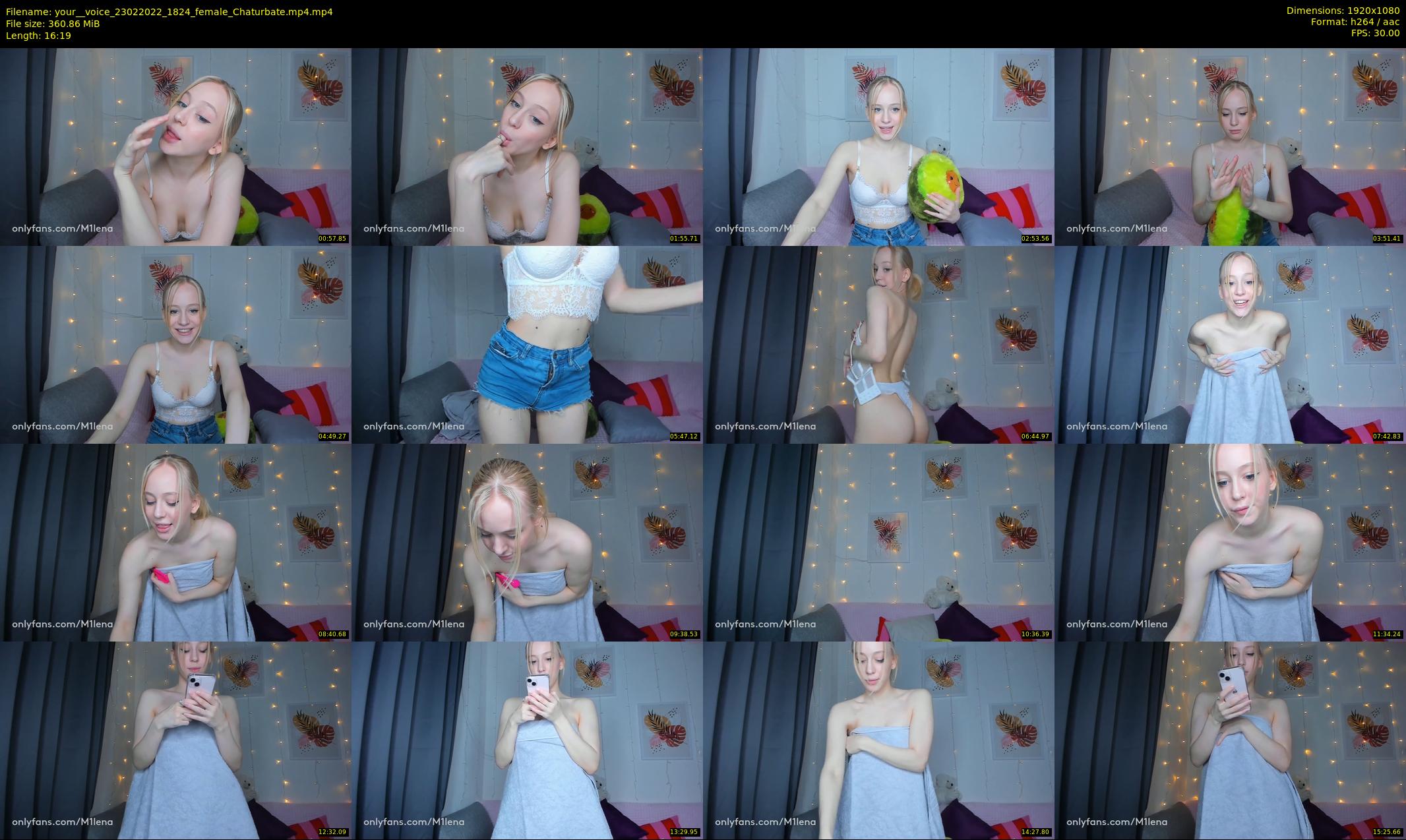 your__voice — 17 minute Chaturbate female cam show recording, 1080p, Feb 23, 2022