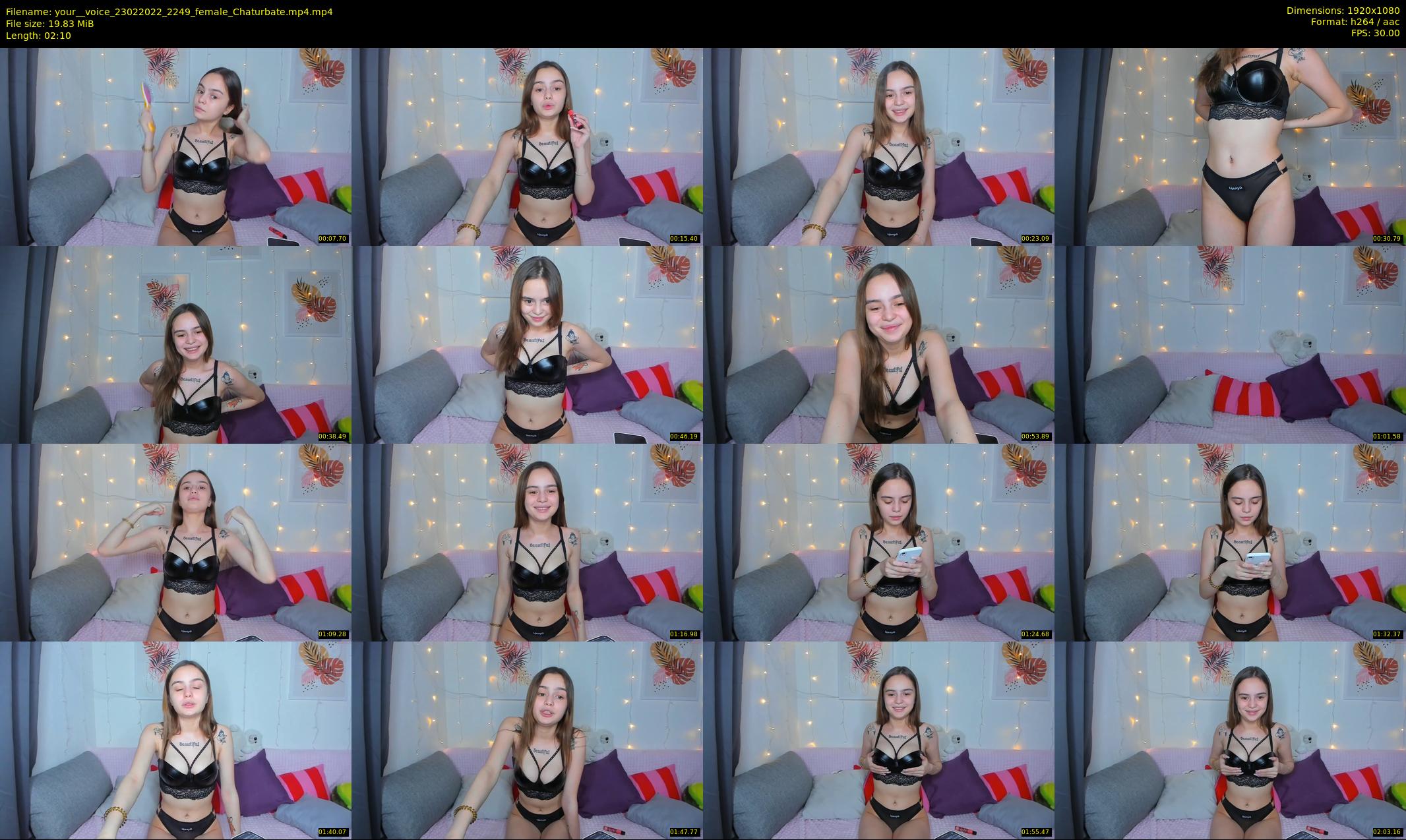 your__voice — 3 minute Chaturbate female cam show recording, 1080p, Feb 23, 2022
