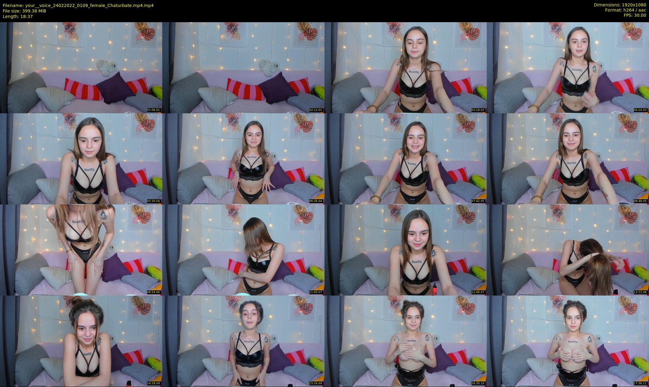 your__voice — 19 minute Chaturbate female cam show recording, 1080p, Feb 24, 2022