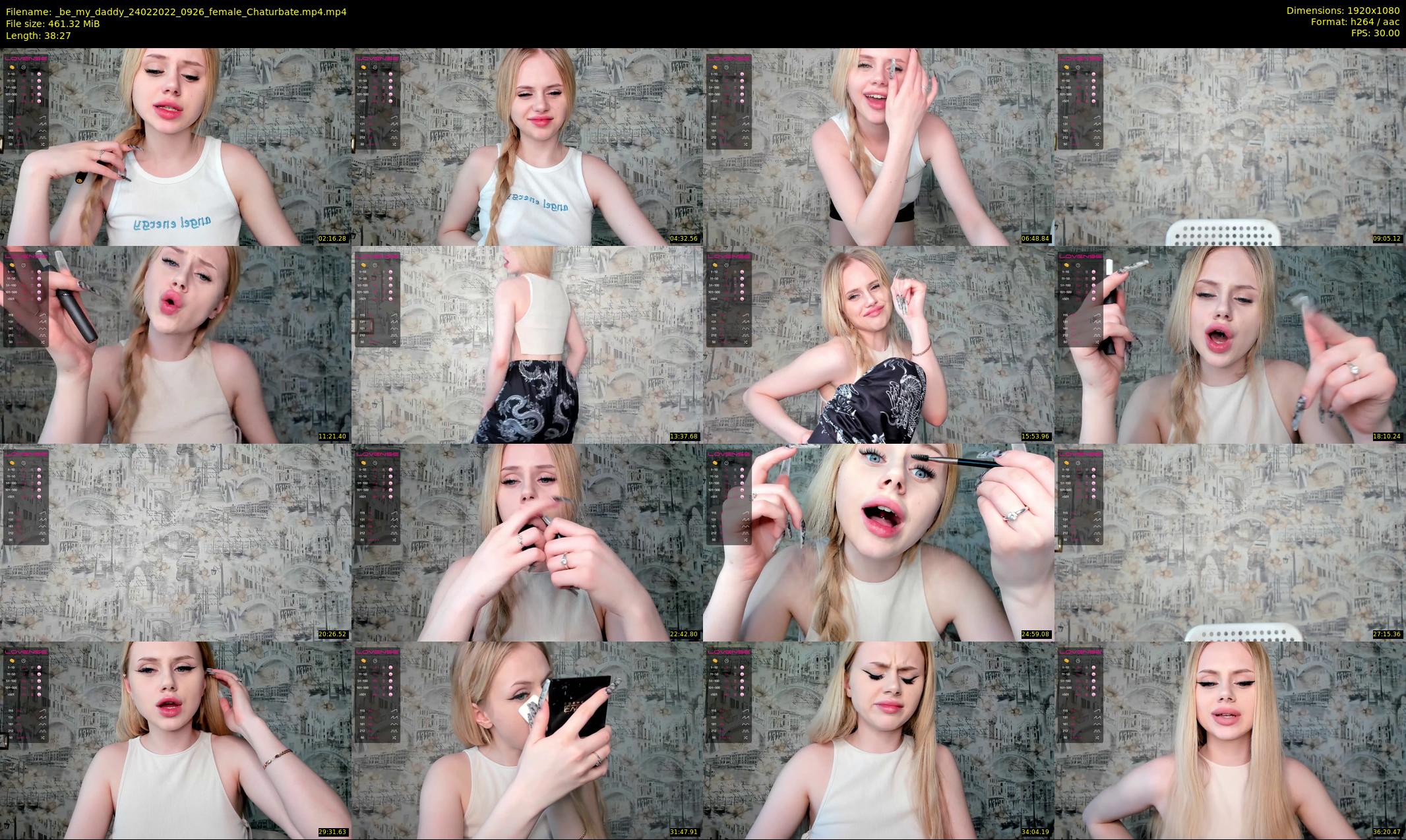 _be_my_daddy — 39 minute Chaturbate female cam show recording, 1080p, Feb 24, 2022