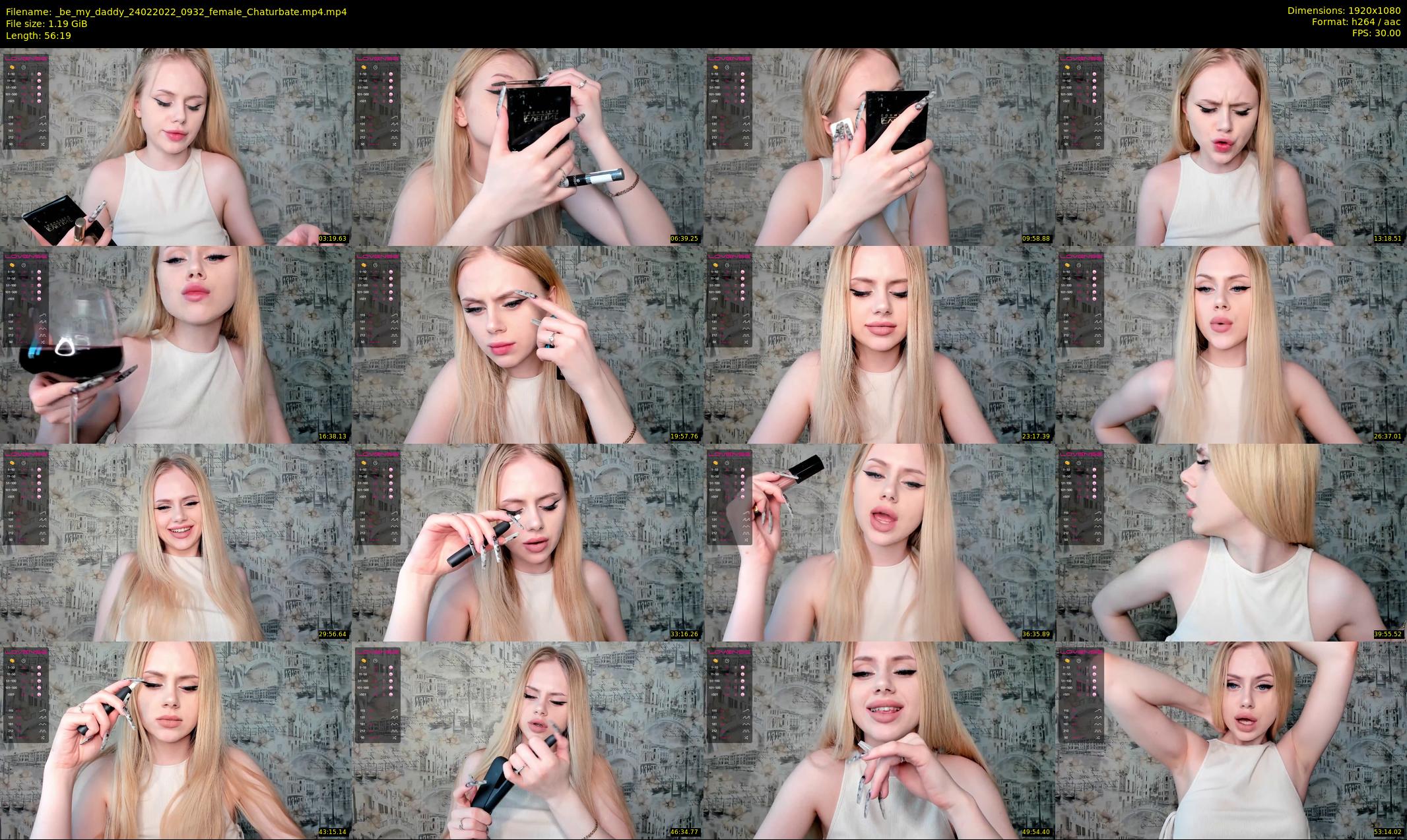 _be_my_daddy — 57 minute Chaturbate female cam show recording, 1080p, Feb 24, 2022