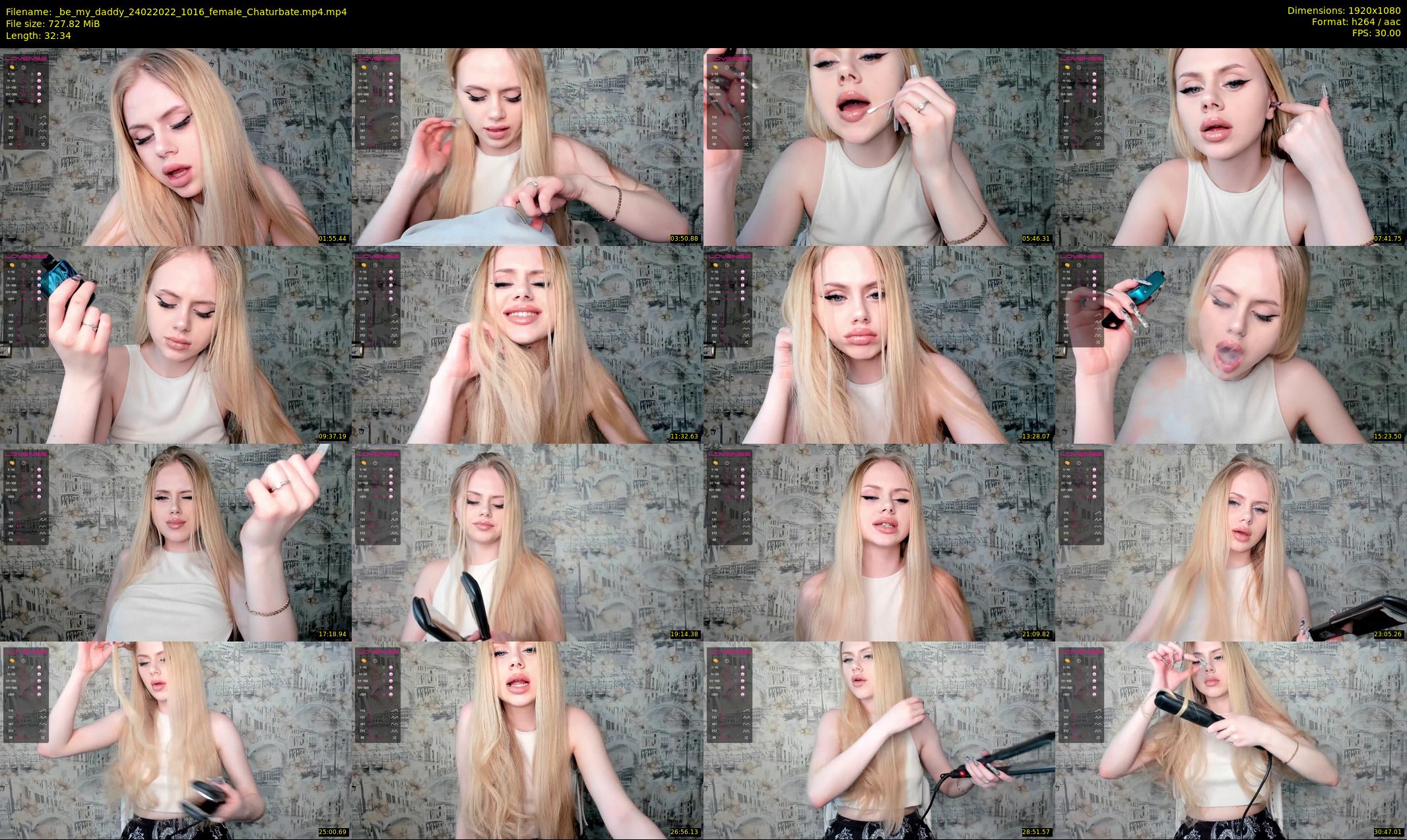 _be_my_daddy — 33 minute Chaturbate female cam show recording, 1080p, Feb 24, 2022