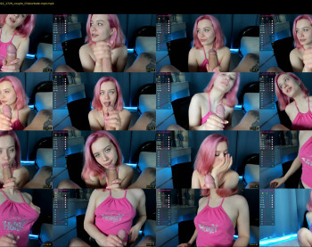 _blowjob_queen_ — 5 minute Chaturbate couple cam show recording, 1080p, Feb 24, 2022