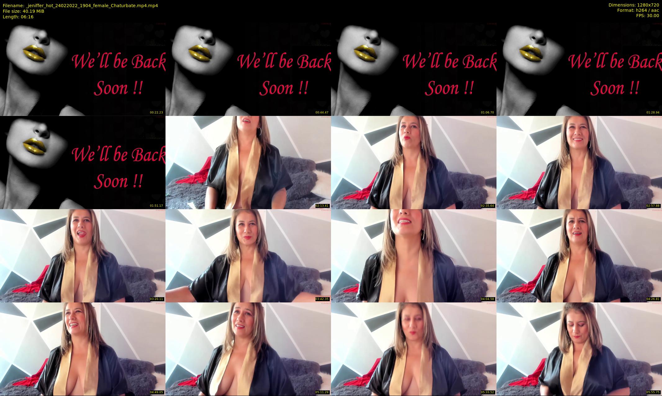 _jeniffer_hot — 7 minute Chaturbate female cam show recording, 720p, Feb 24, 2022