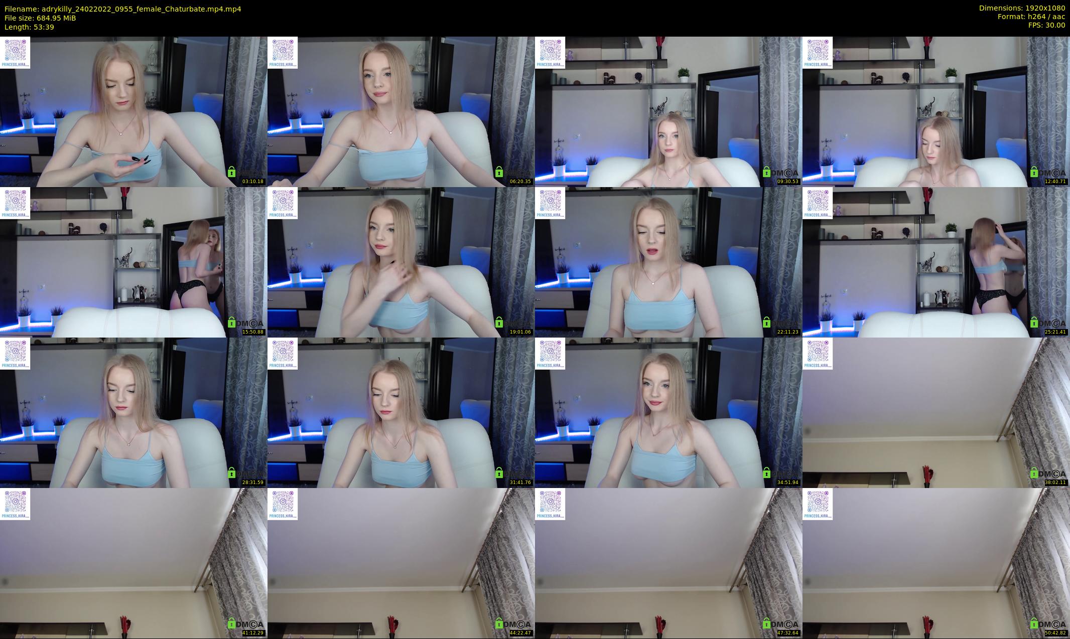 adrykilly — 54 minute Chaturbate female cam show recording, 1080p, Feb 24, 2022