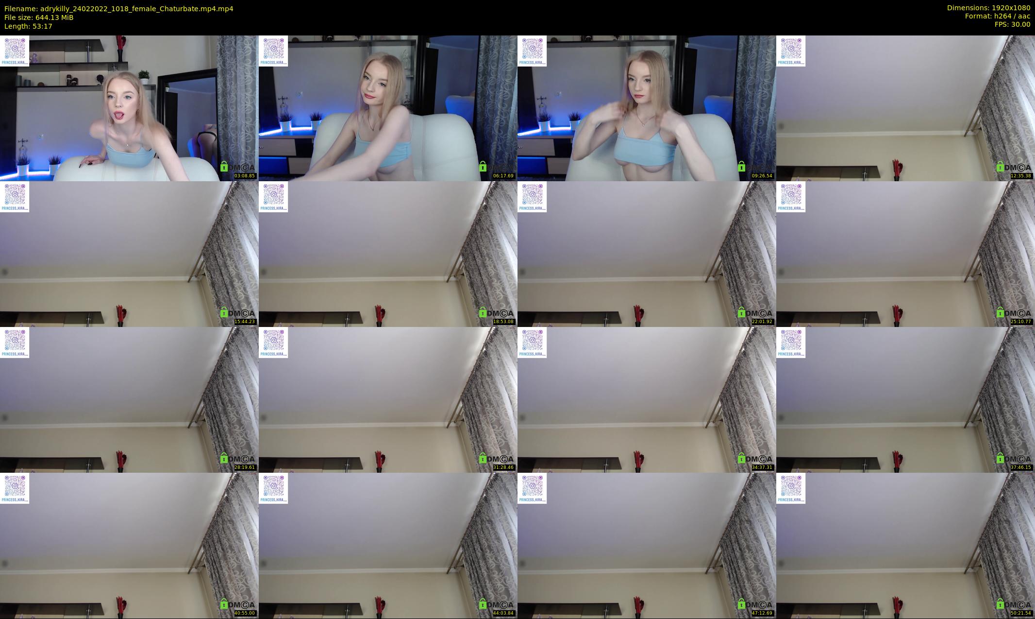 adrykilly — 54 minute Chaturbate female cam show recording, 1080p, Feb 24, 2022