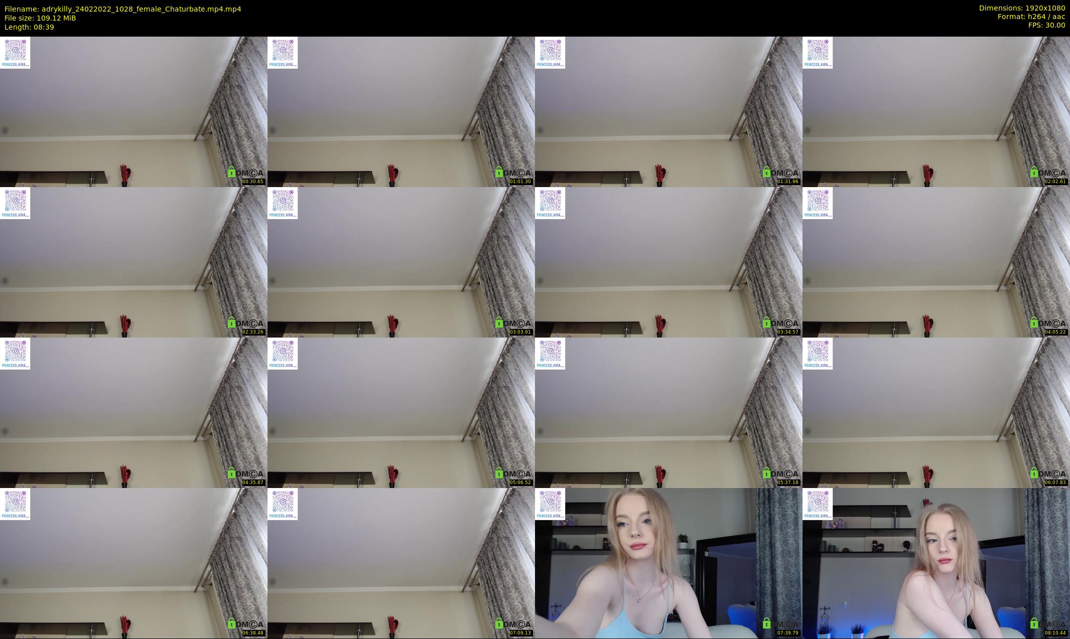 adrykilly — 9 minute Chaturbate female cam show recording, 1080p, Feb 24, 2022