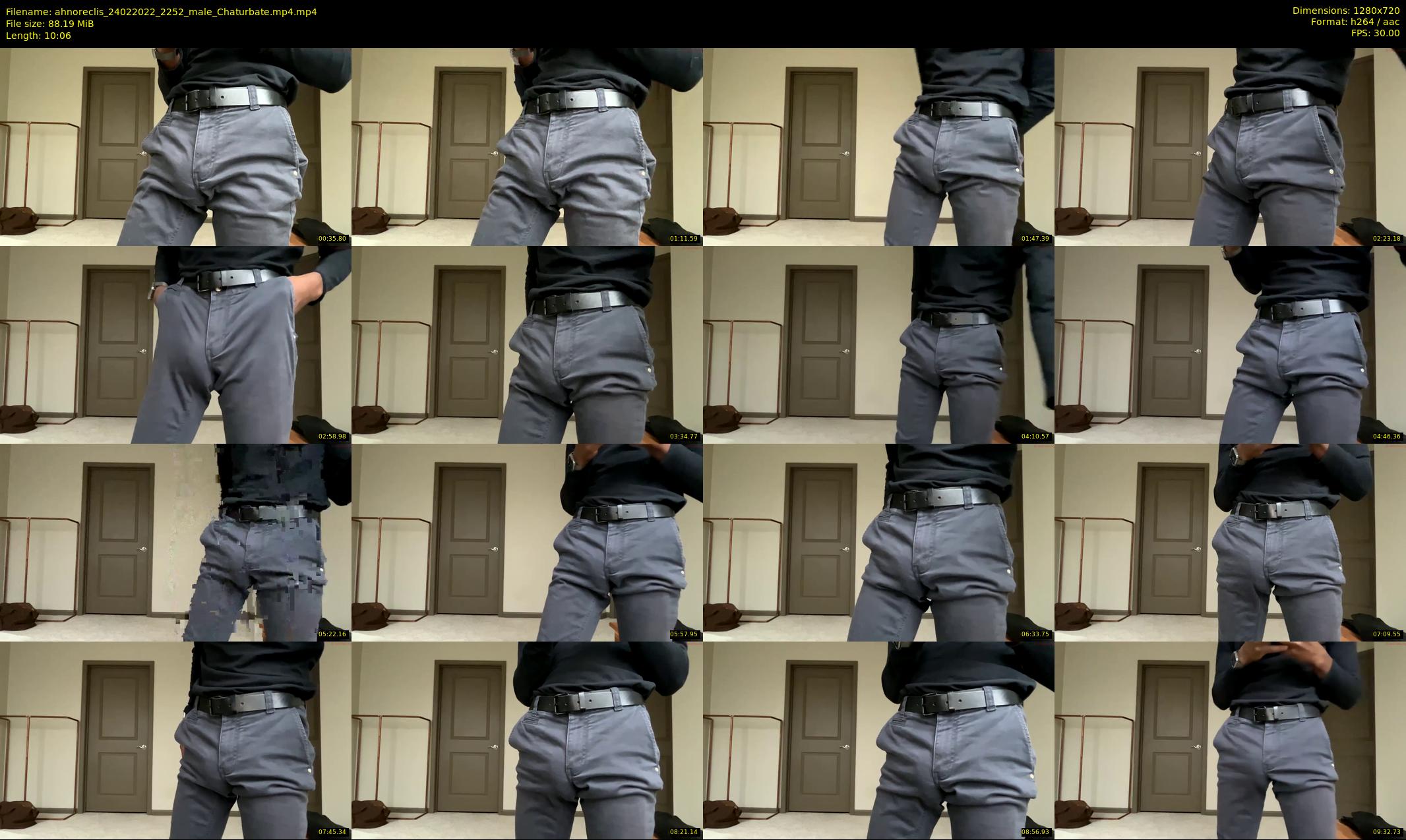 ahnoreclis — 11 minute Chaturbate male cam show recording, 720p, Feb 24, 2022