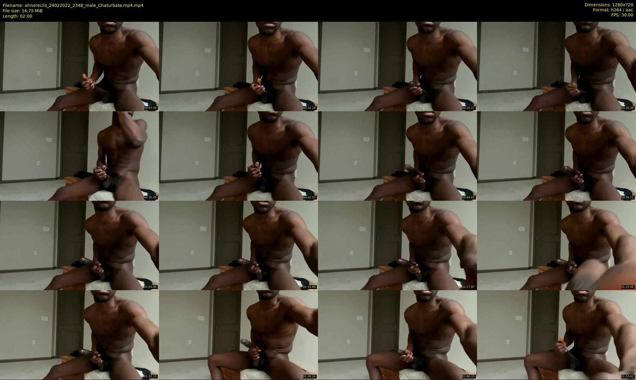 ahnoreclis — 2 minute Chaturbate male cam show recording, 720p, Feb 24, 2022