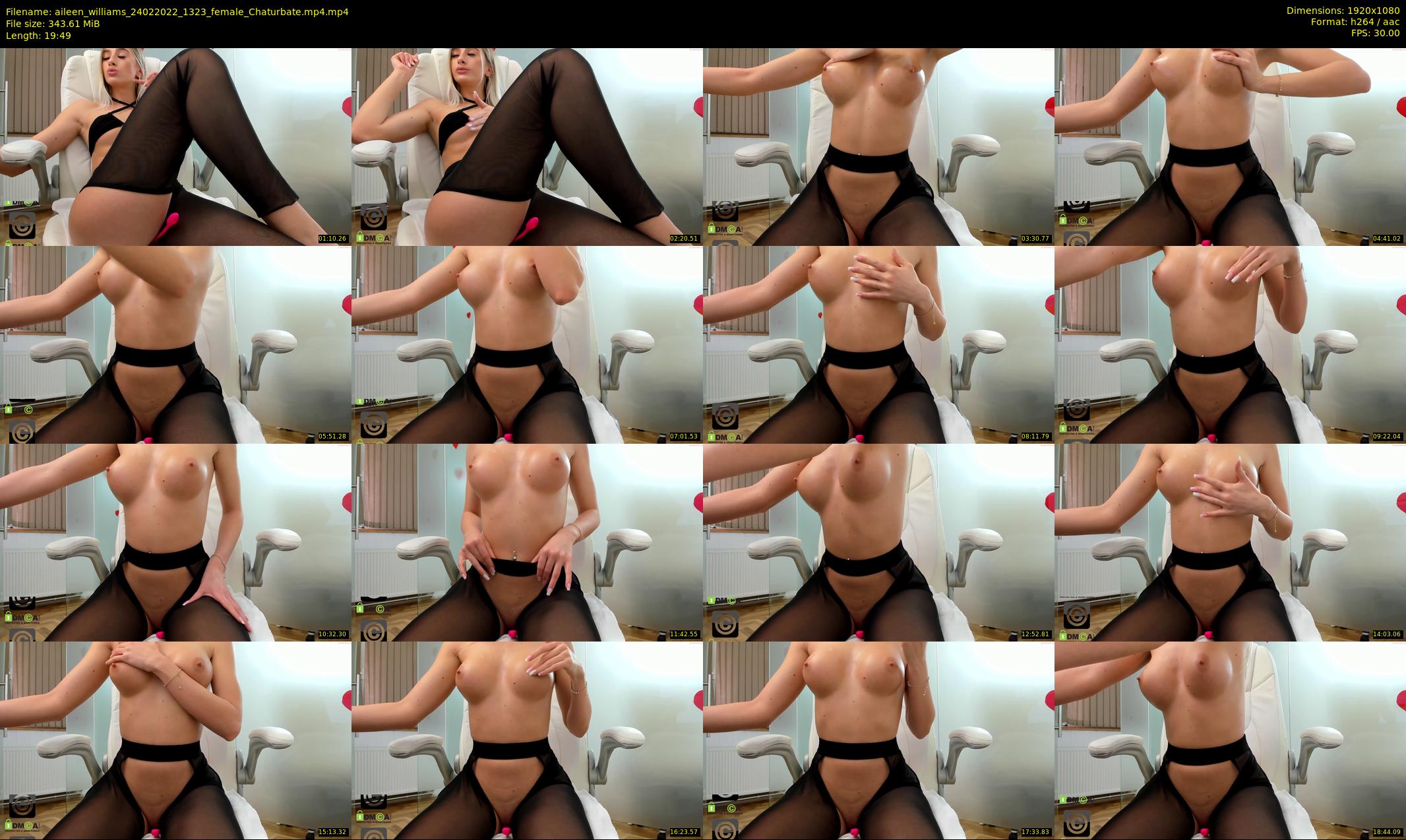 aileen_williams — 20 minute Chaturbate female cam show recording, 1080p, Feb 24, 2022