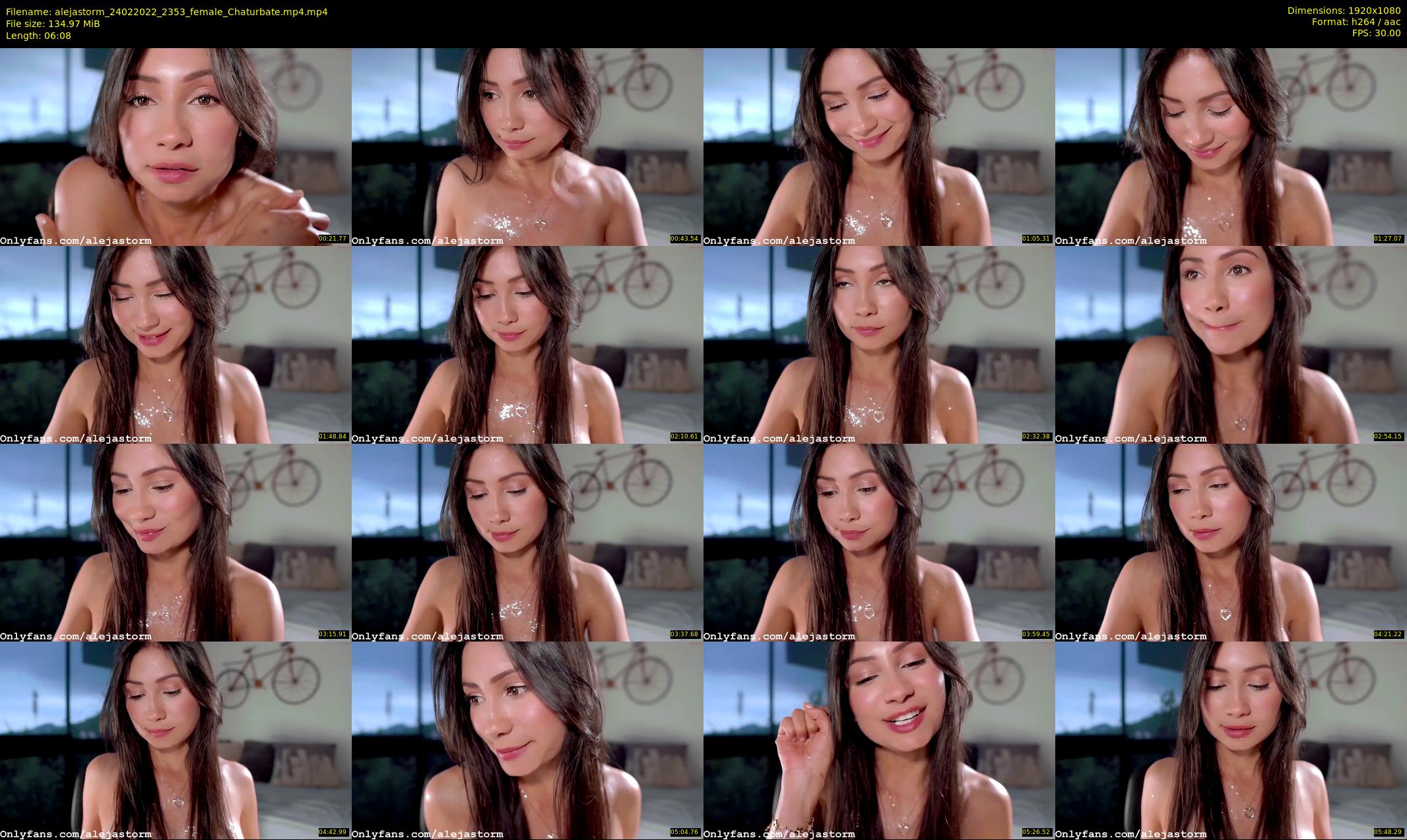 alejastorm — 7 minute Chaturbate female cam show recording, 1080p, Feb 24, 2022
