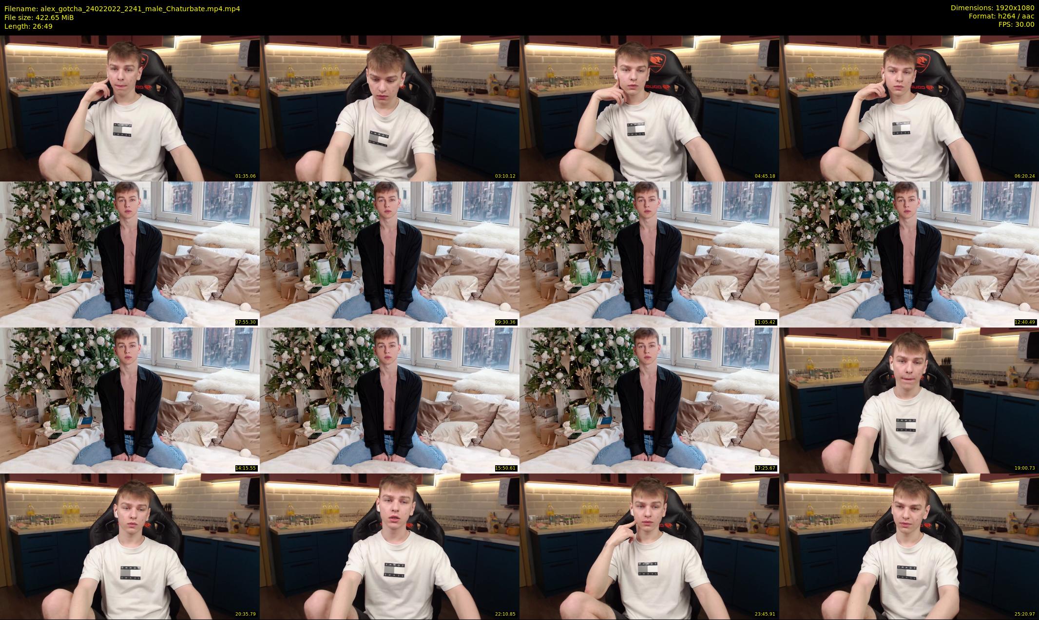 alex_gotcha — 27 minute Chaturbate male cam show recording, 1080p, Feb 24, 2022
